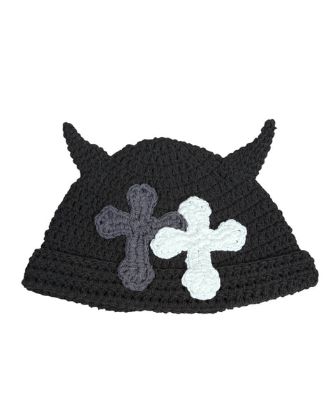 y.a.r.nヤーン　クロスハット Y.A.R.N.(ヤーン) Y.A.R.N. KNIT HAT | Detail Application オンライン