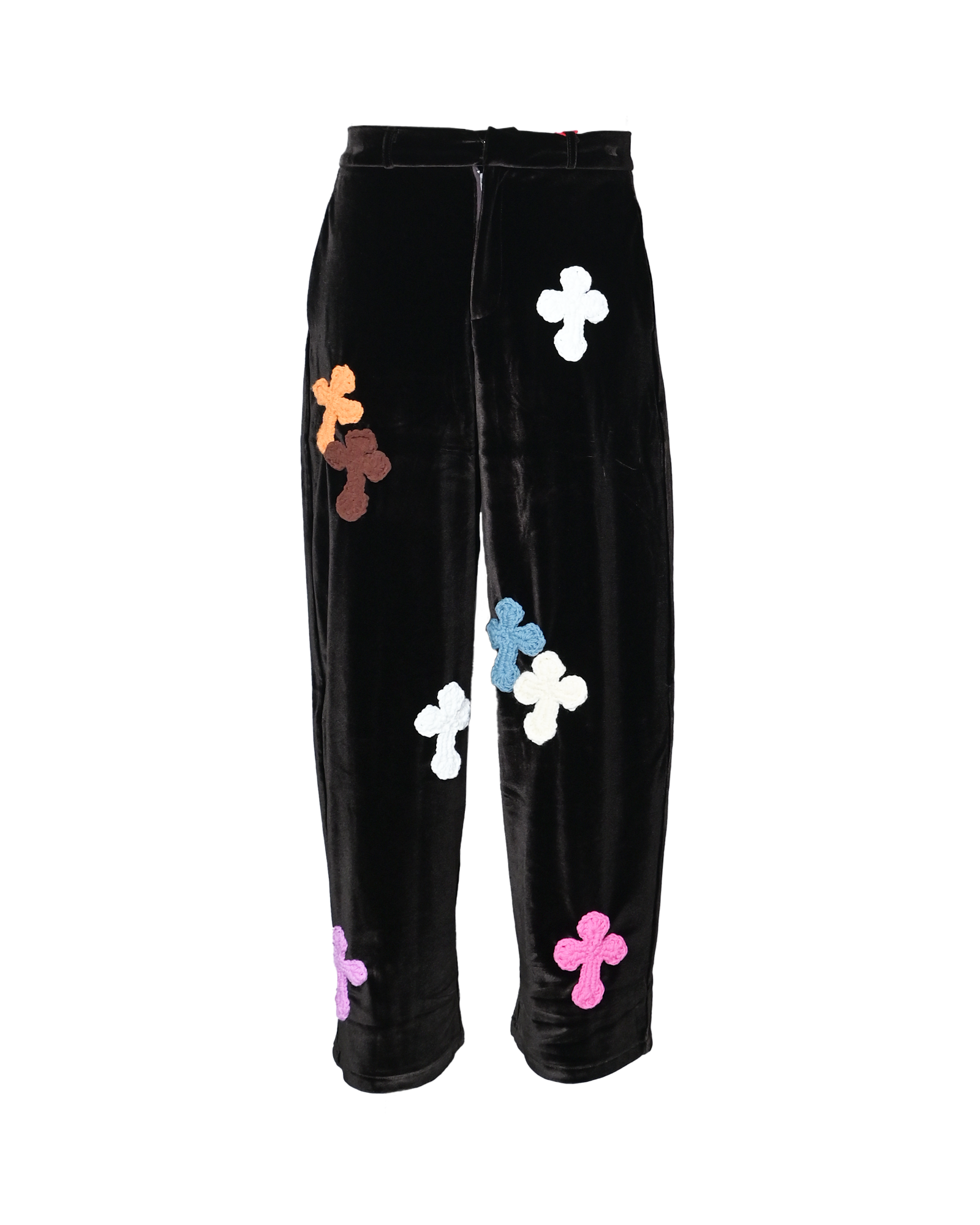 Y.A.R.N.・ヤーン - その他パンツ Y.A.R.N. VELOUR PANTS-6 / BROWN