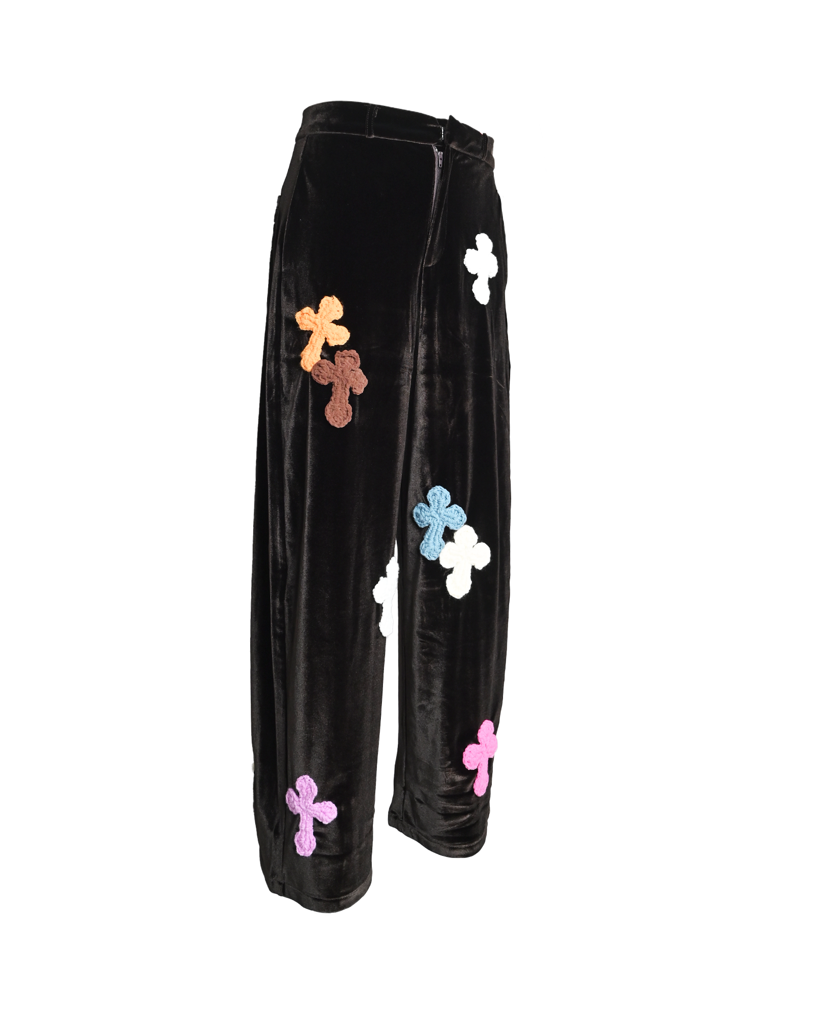 Y.A.R.N.・ヤーン - その他パンツ Y.A.R.N. VELOUR PANTS-6 / BROWN