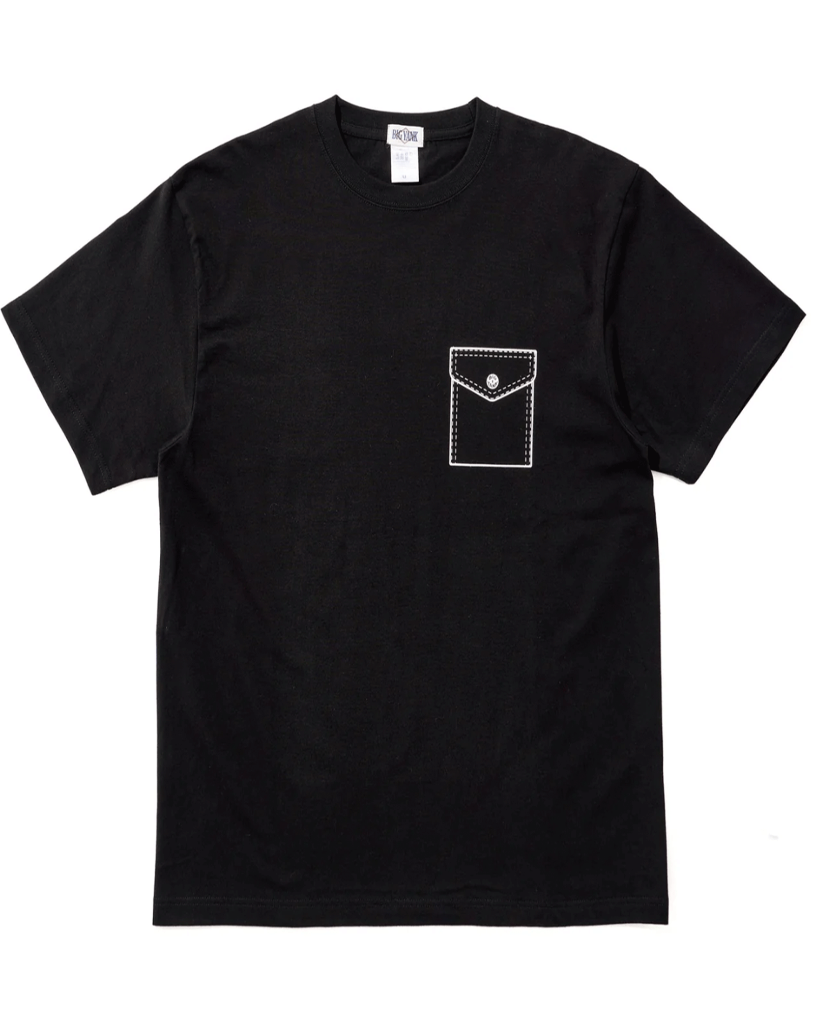 BIG YANK・ - Tシャツ・カットソー Y1935 FAKE POCKET TEE
/ BLACK