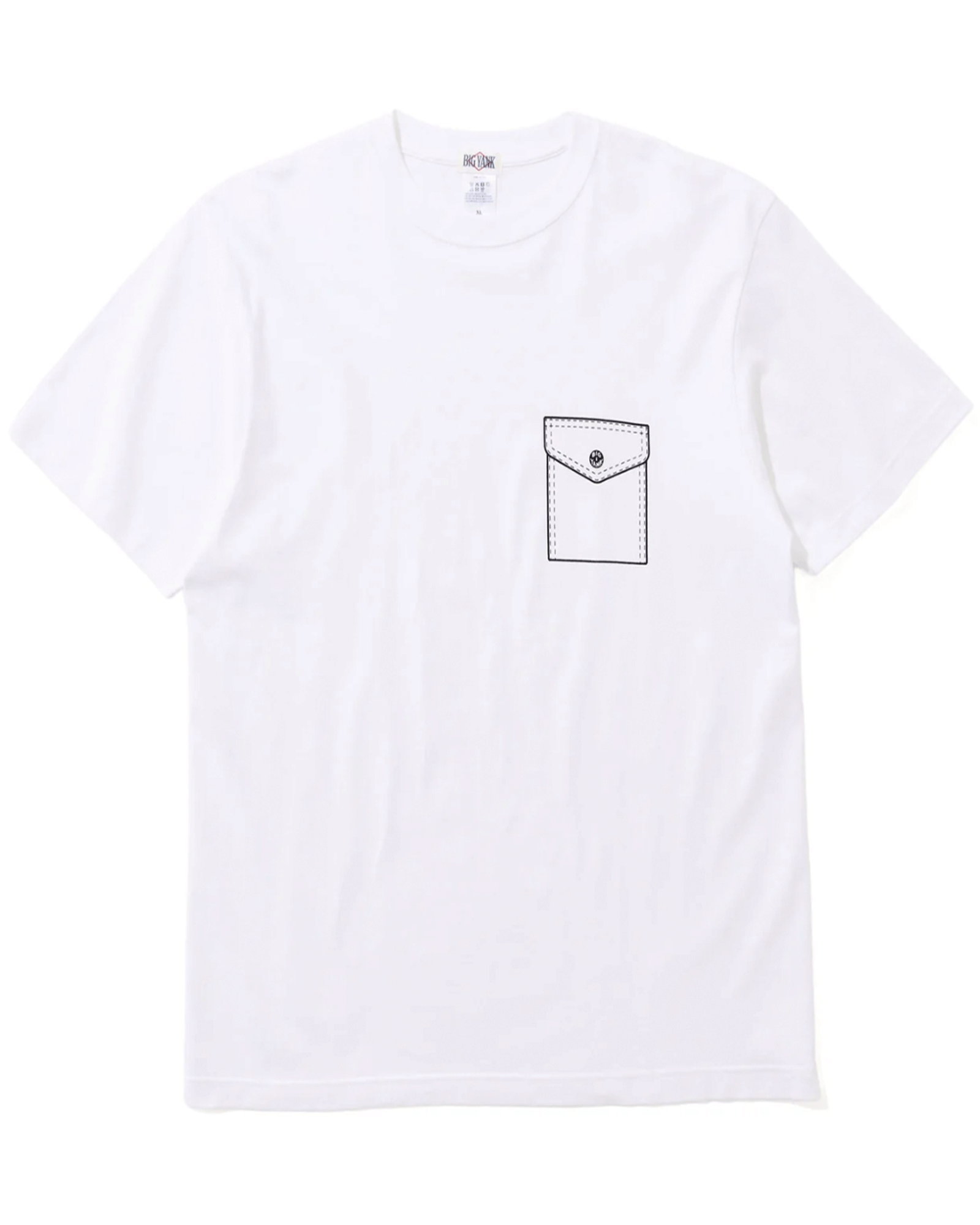 BIG YANK・ -  Y1935 FAKE POCKET TEE
/ WHITE