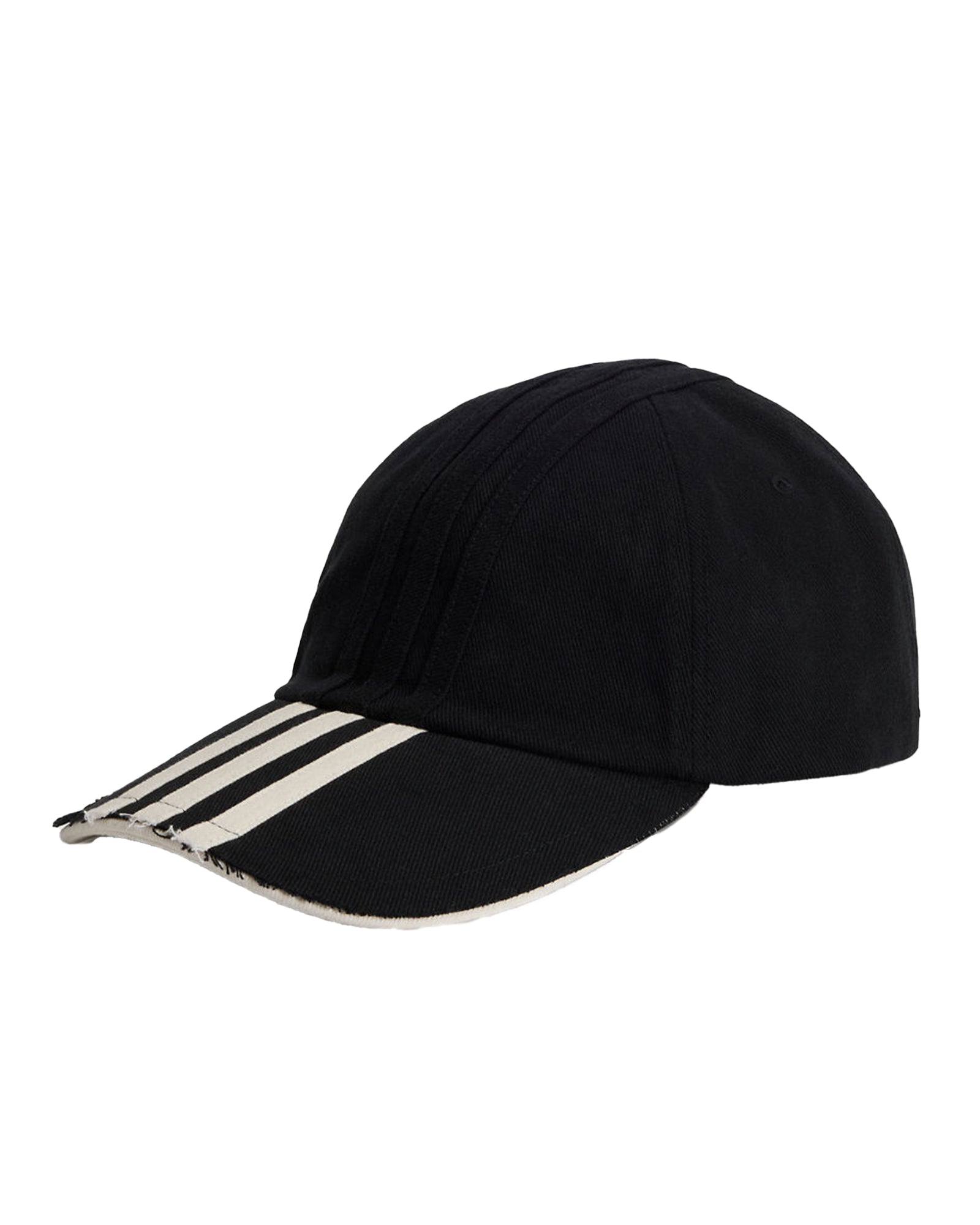 Y3-S26-0000-303/U_Y-3 STRIPES CAP / BLACK