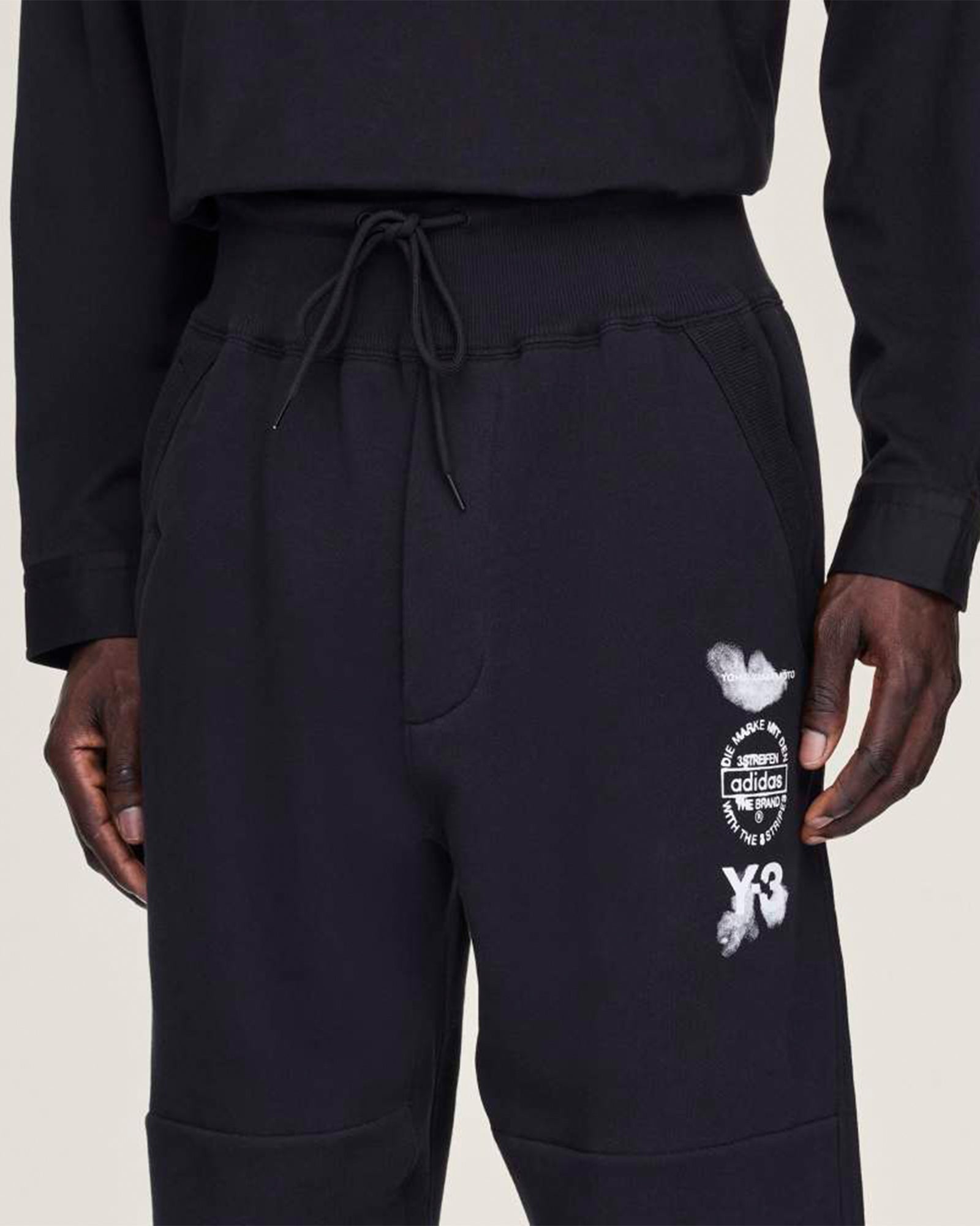 Y-3・weissly -  M Y-3 CUFFED TRACK PANT / BLACK