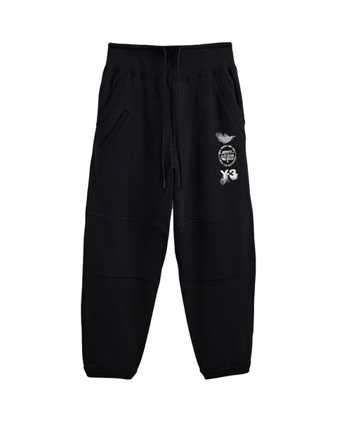 Y-3 ワイドパンツ XSブラック Y-3 (ワイスリー) サイドメッシュ ナイロンパンツ レディース XXS XS S