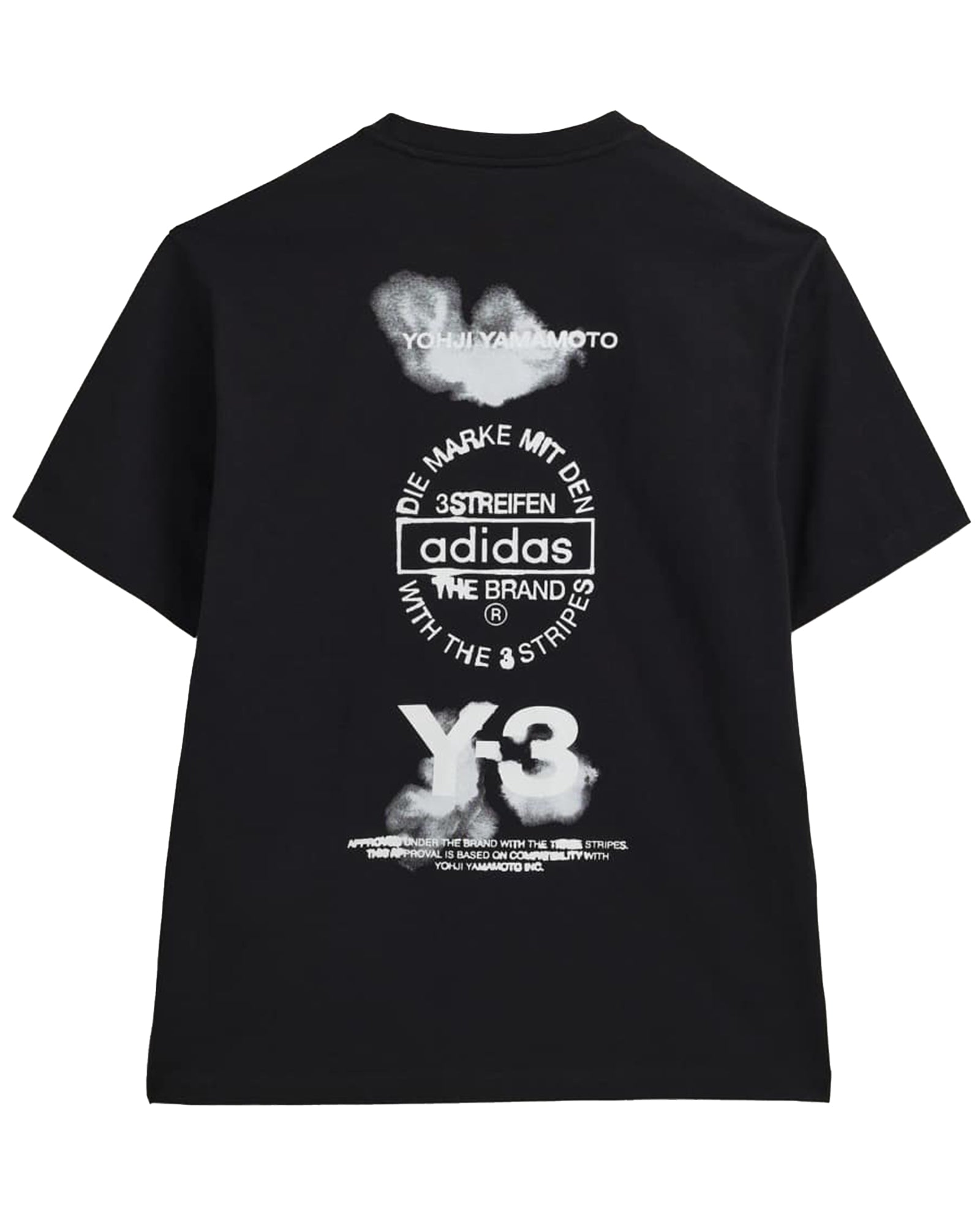 Y-3・weissly -  U Y3 GRAPHIC SS TEE / BLACK