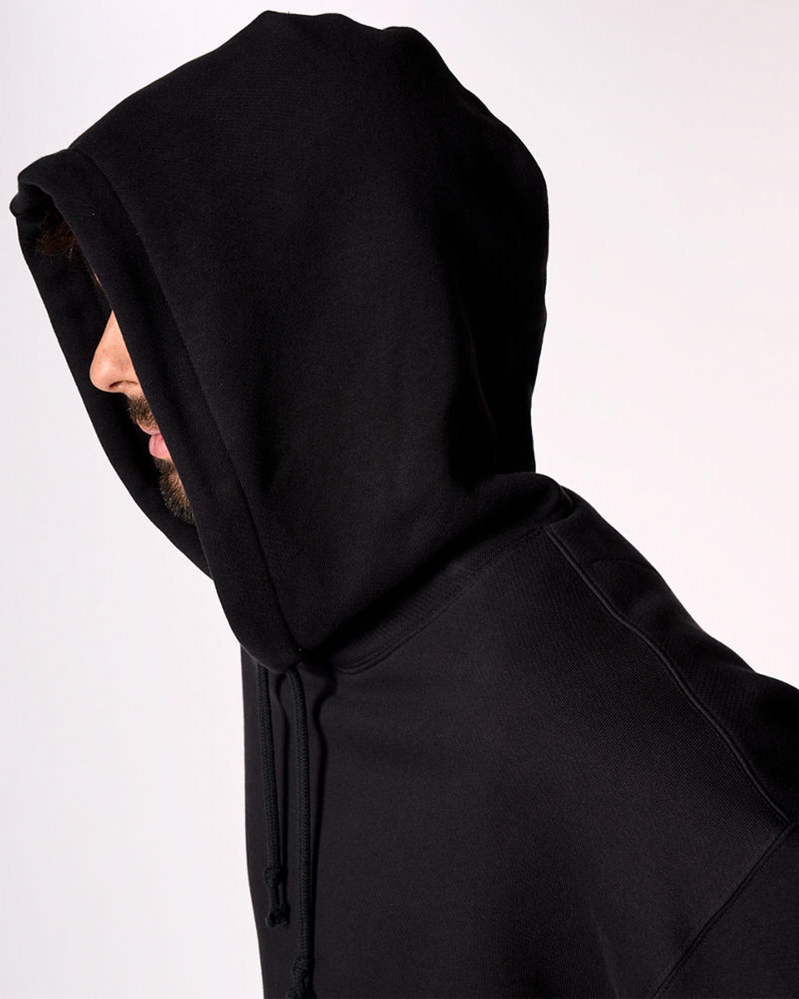 Y-3・weissly -  U Y-3 GRAPHIC HOODIE / BLACK