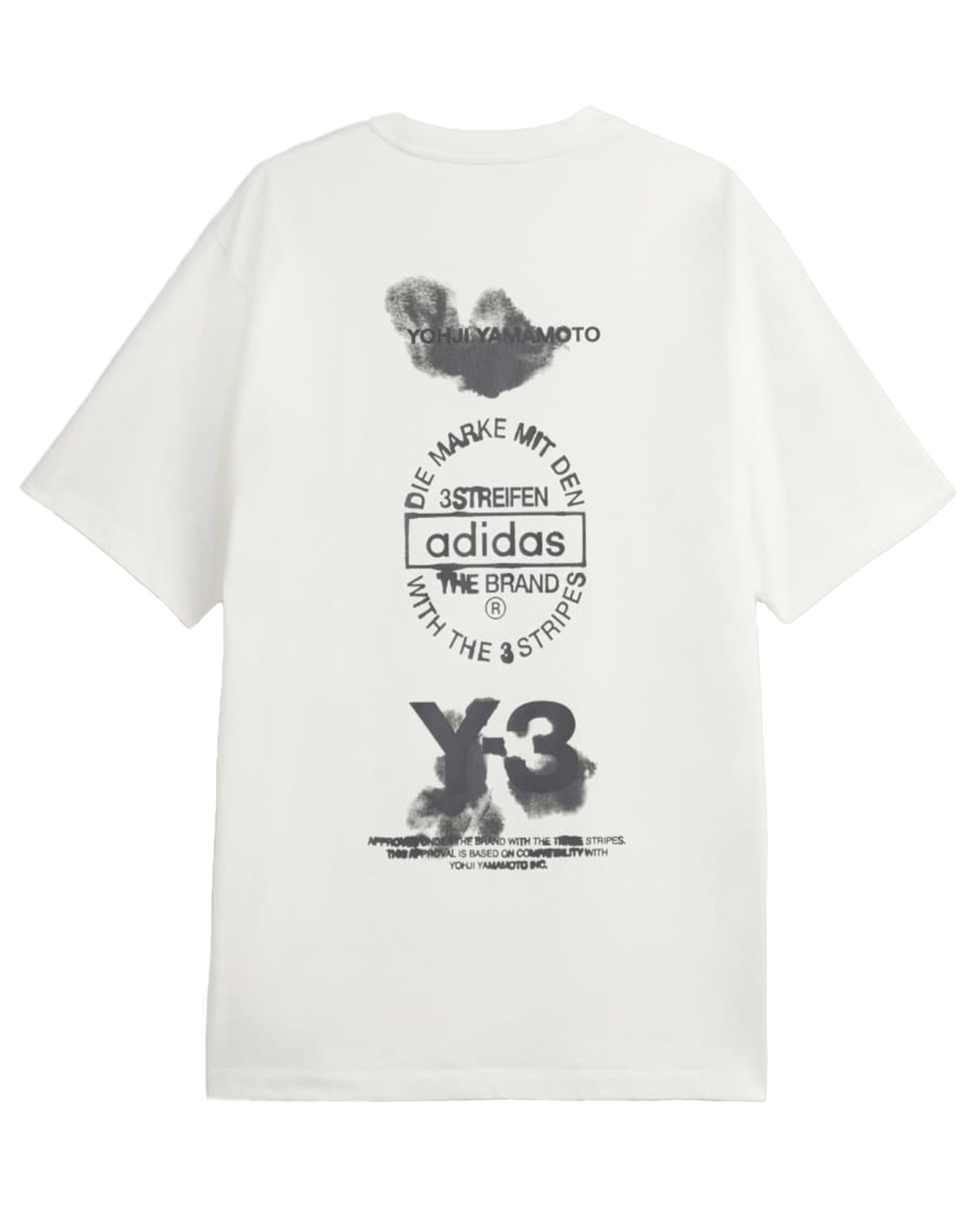 Y-3・weissly -  U Y3 GRAPHIC SS TEE / WHITE