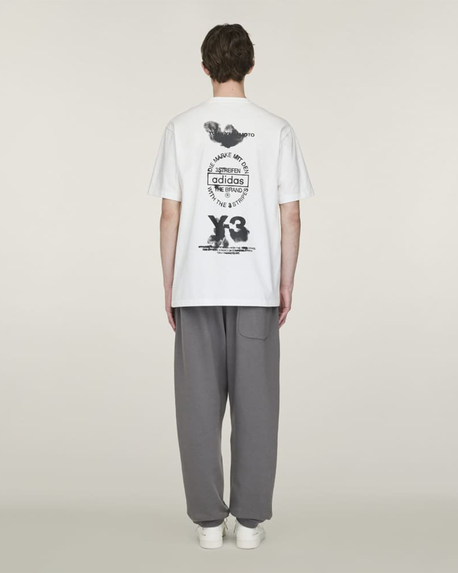 Y-3・weissly -  U Y3 GRAPHIC SS TEE / WHITE