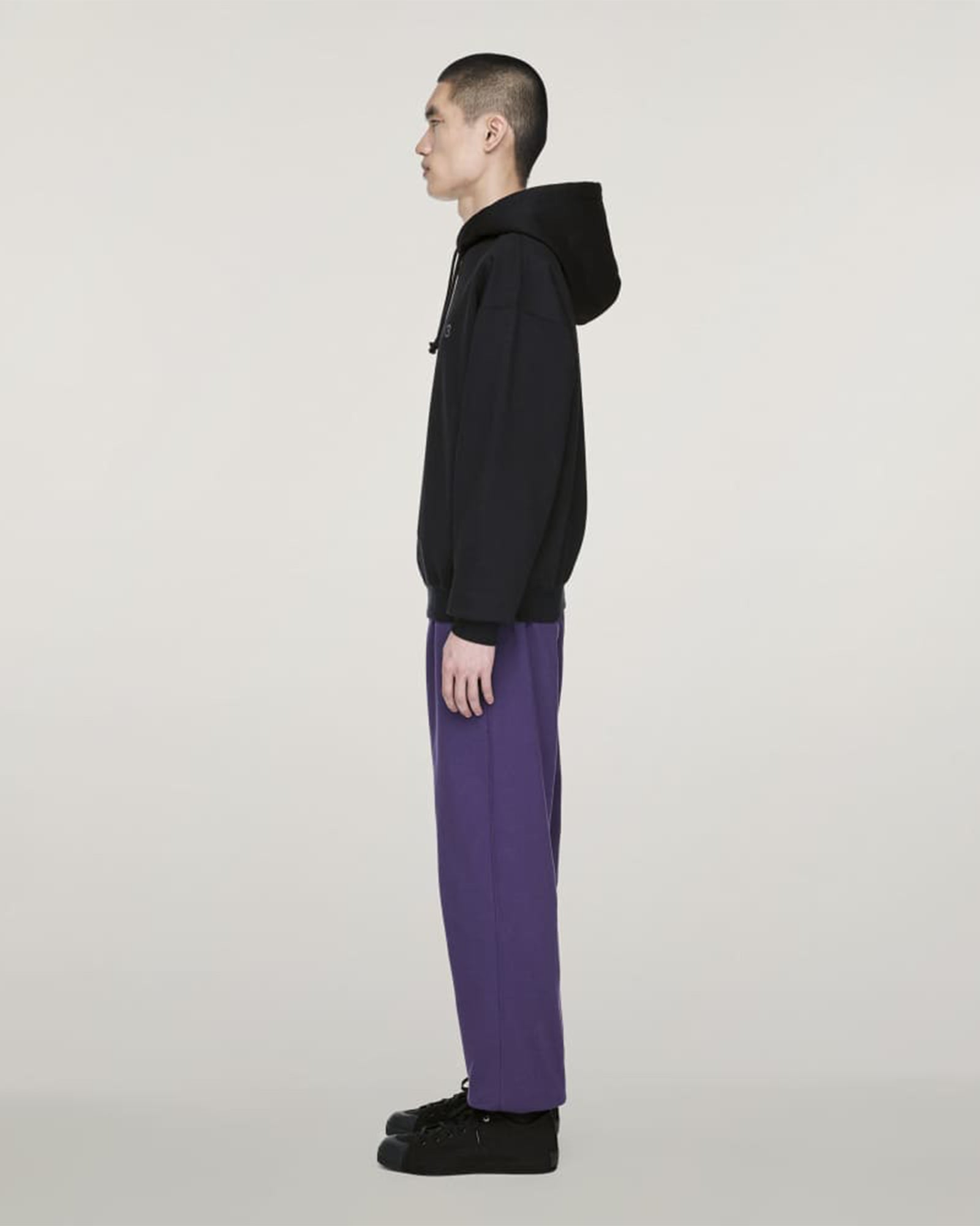 Y-3・weissly -  U Y-3 FT HOODIE / BLACK