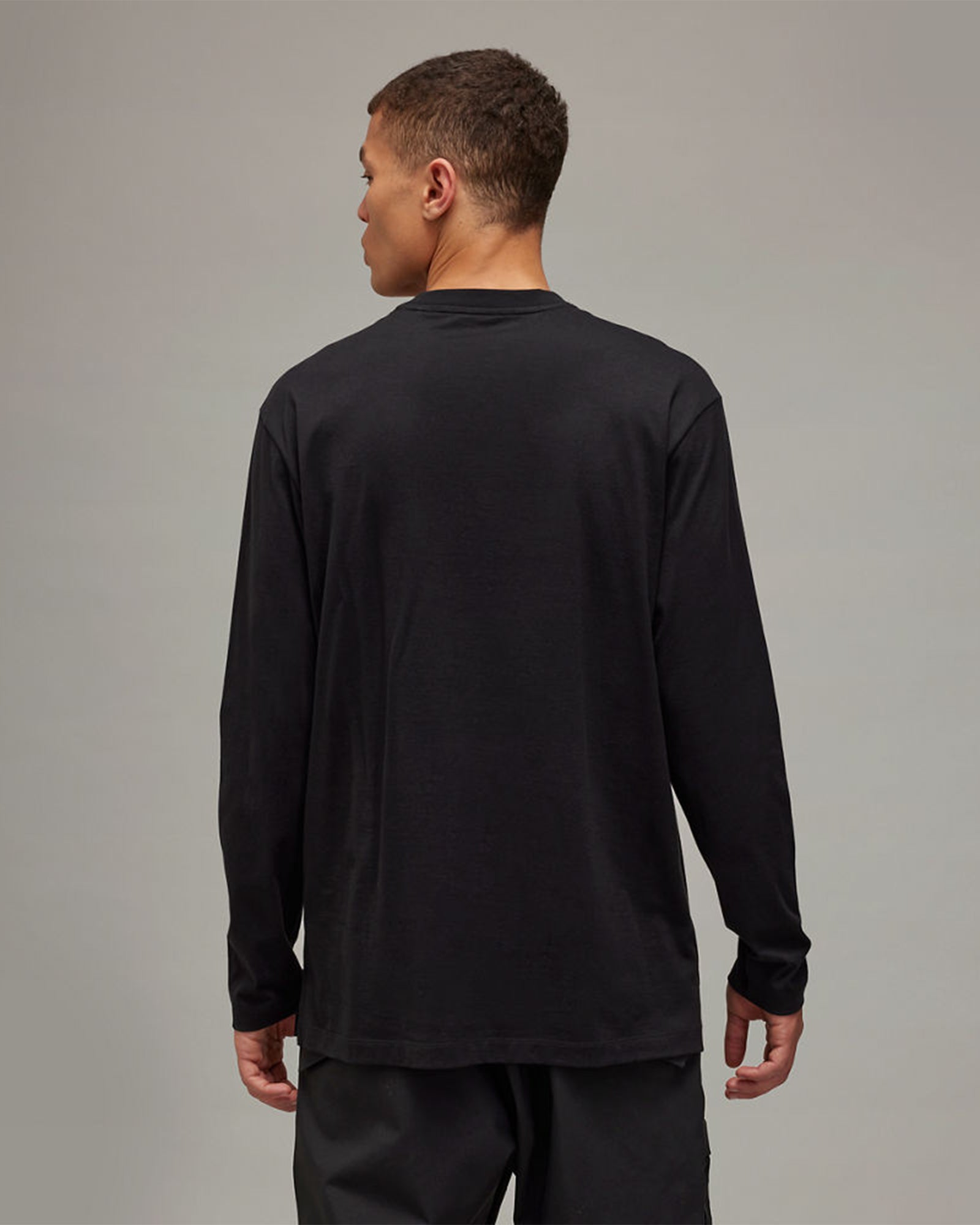 Y-3・weissly -  U Y-3 RELAXED LS TEE / BLACK