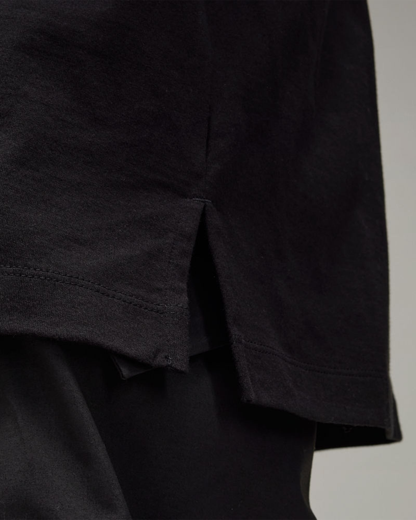 Y-3・weissly -  U Y-3 RELAXED LS TEE / BLACK