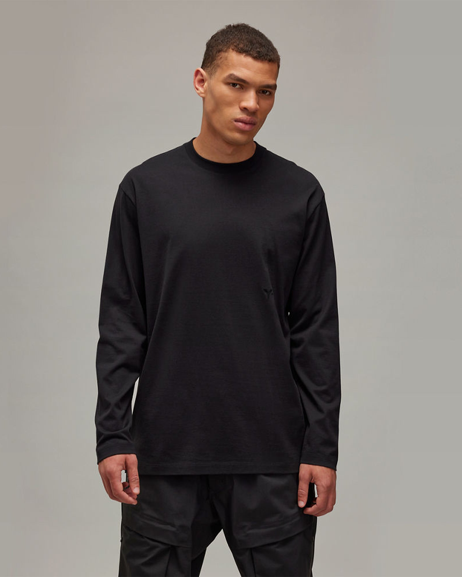 Y-3・weissly -  U Y-3 RELAXED LS TEE / BLACK