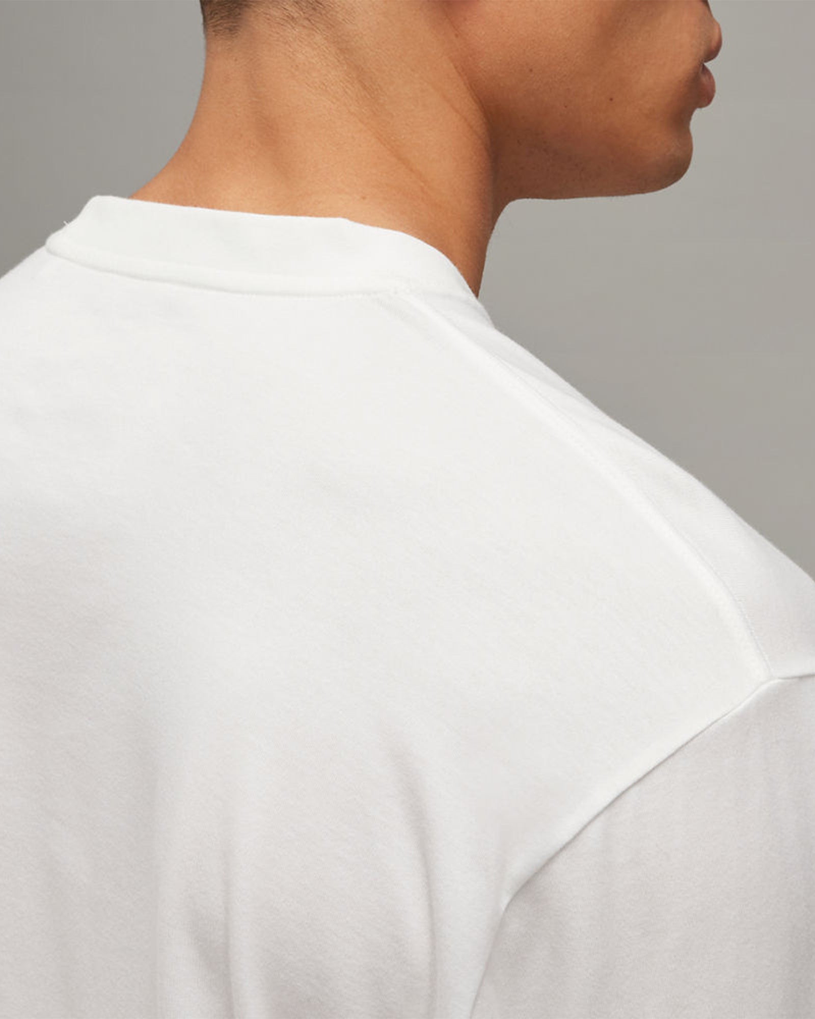 Y-3・weissly -  U Y3 RELAXED LS TEE / WHITE