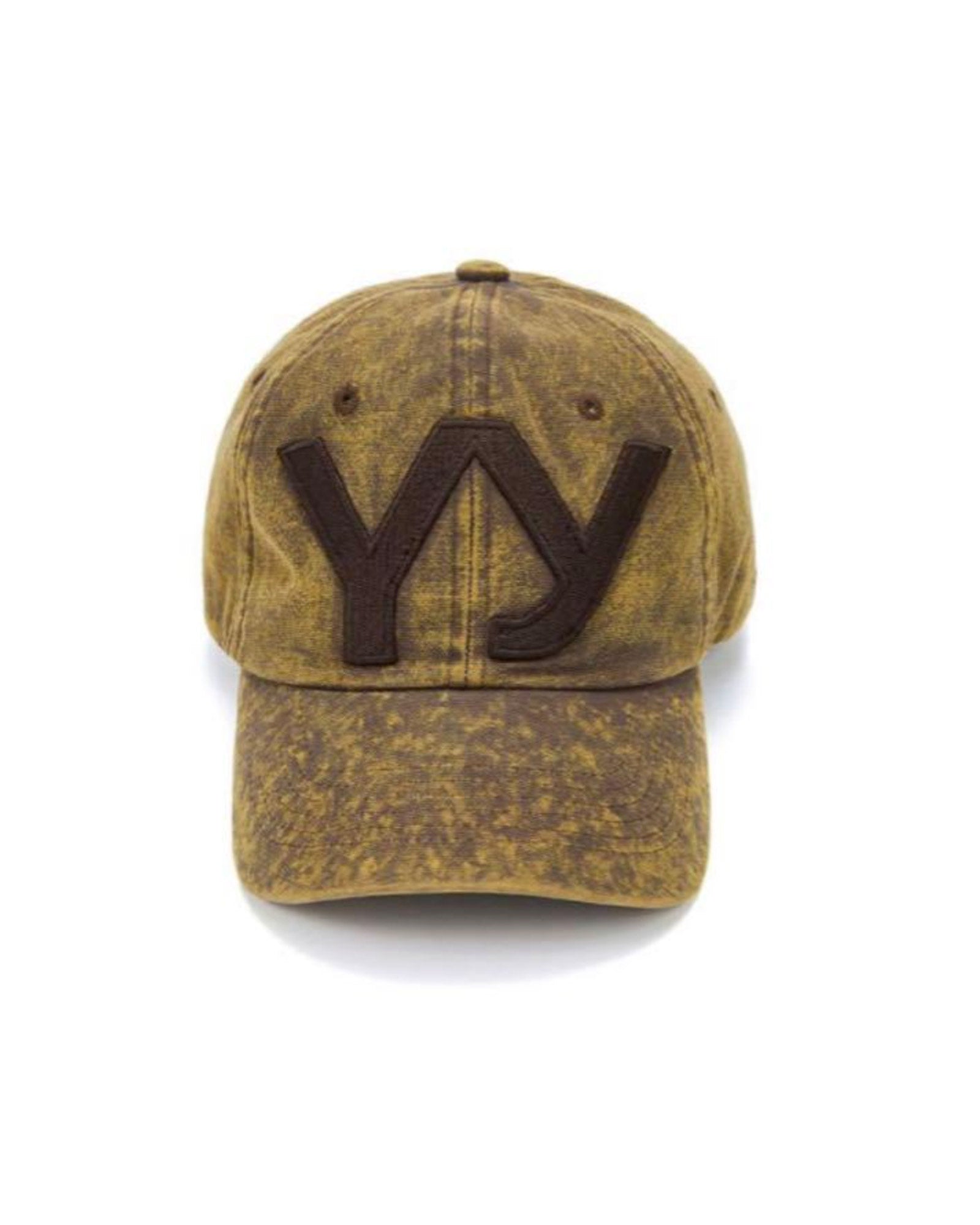 OPEN YY・オープン ワイワイ - キャップ YY COTTON BALL CAP / YELLOWISH BROWN