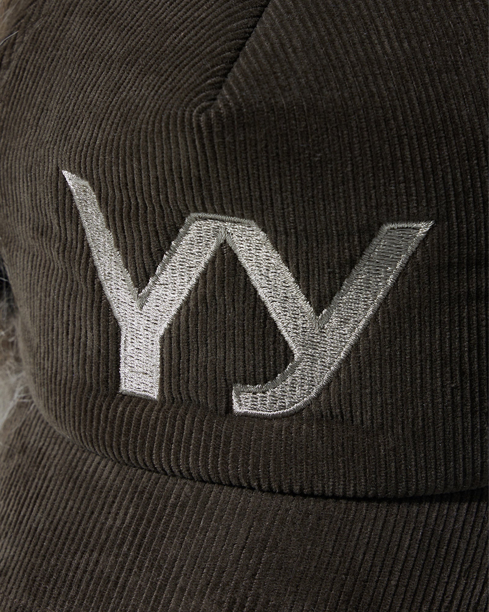 OPEN YY・オープン ワイワイ - キャップ FAUX FUR CORDUROY EARFLAP CAP / KHAKI