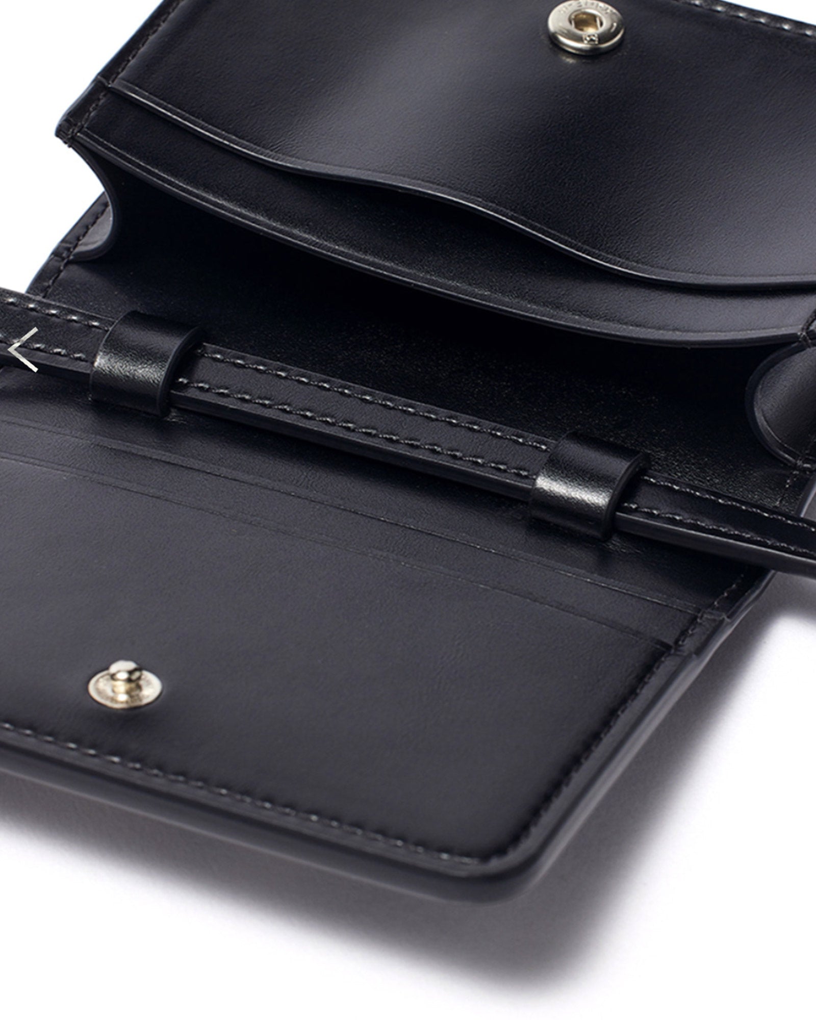 OPEN YY・オープン ワイワイ - 財布/カードケース MICRO STUD WALLET BAG / BLACK