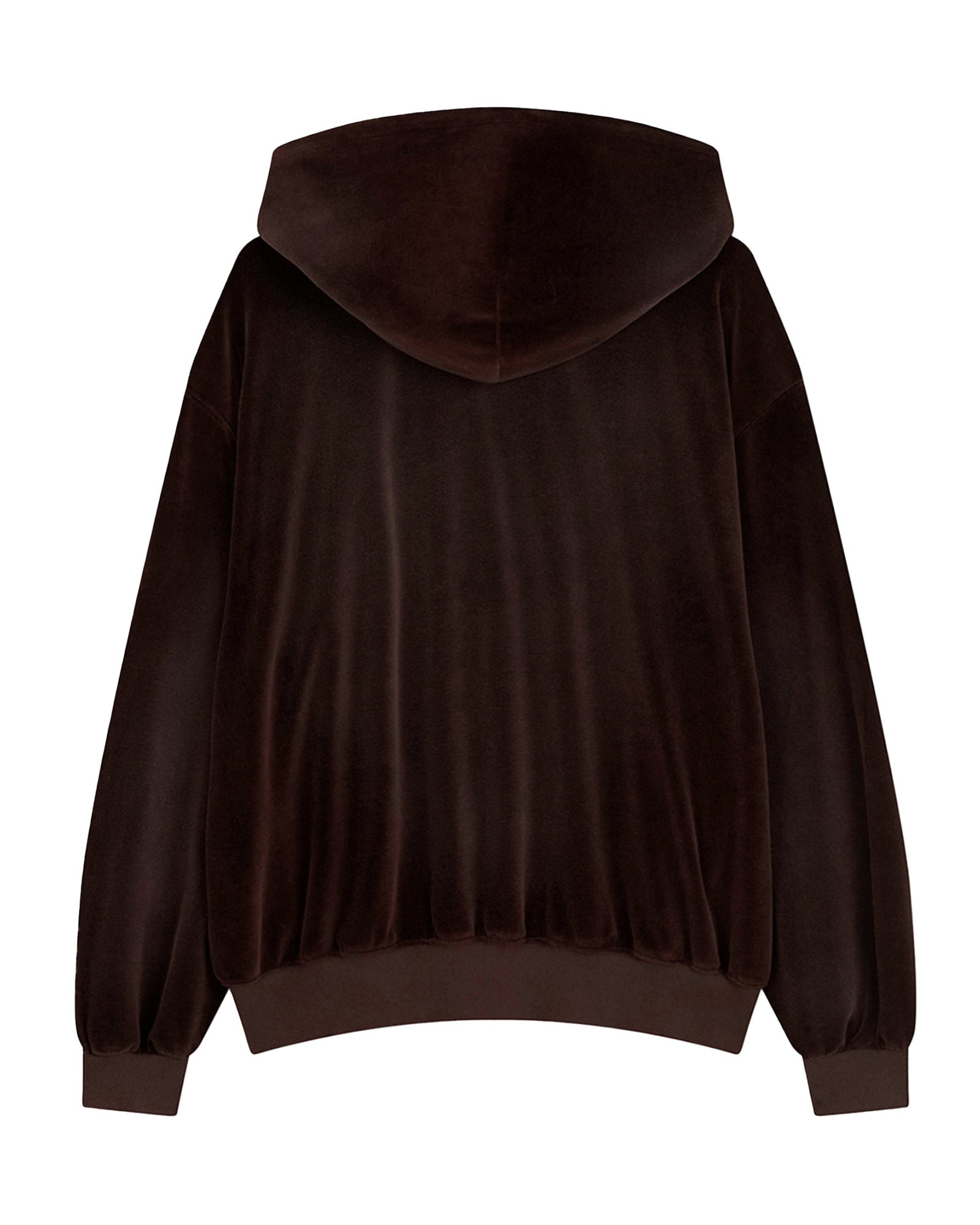 OPEN YY・オープン ワイワイ - パーカー・フーディ VELOUR BOX HOODIE / BROWN