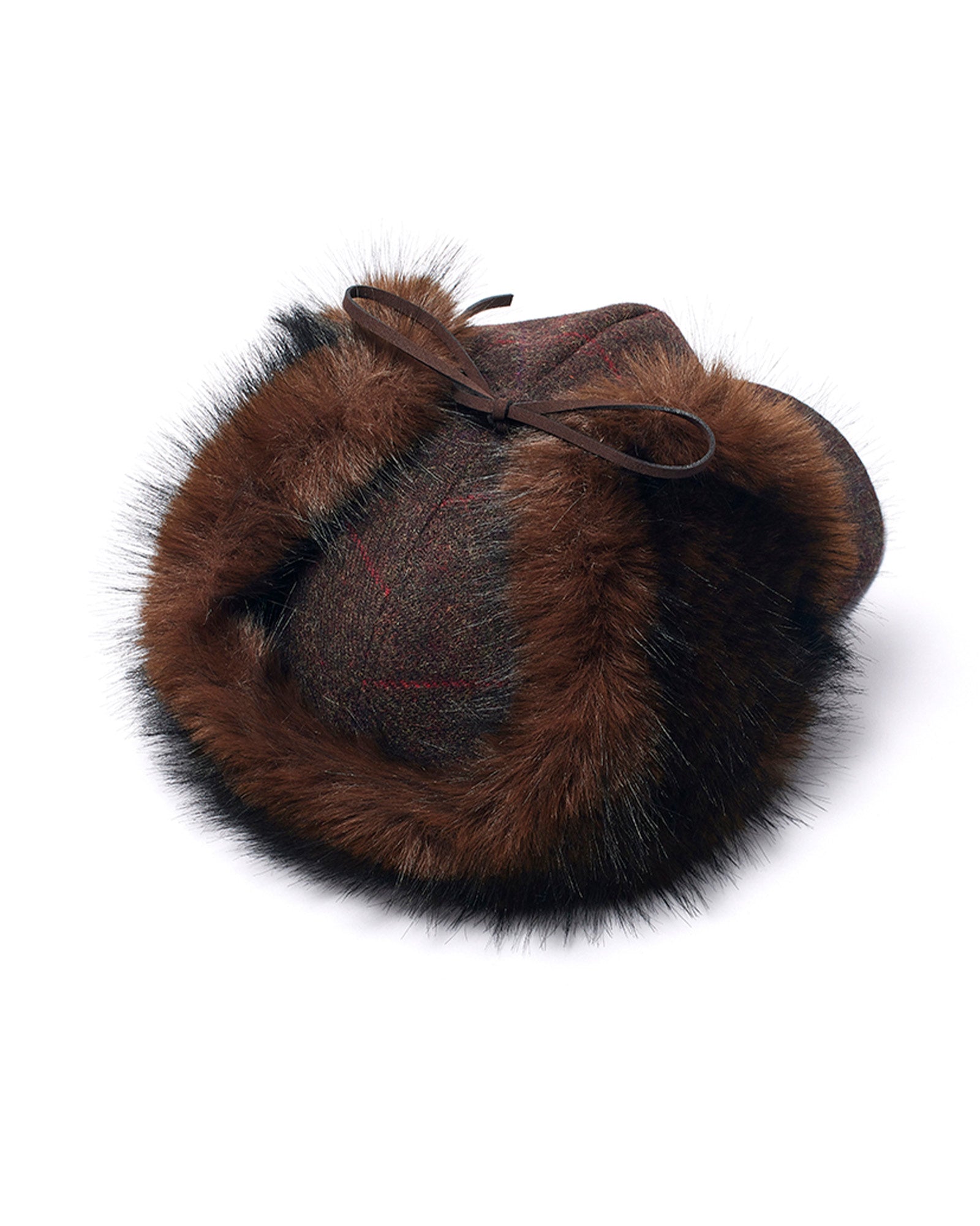 OPEN YY・オープン ワイワイ - キャップ FAUX FUR EARFLAP CAP / BROWN