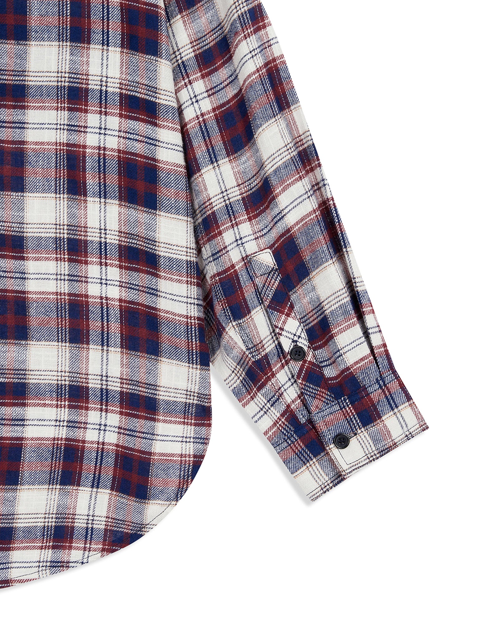 OPEN YY・オープン ワイワイ - シャツ BEADED POCKET SHIRT / CHECKERED RED