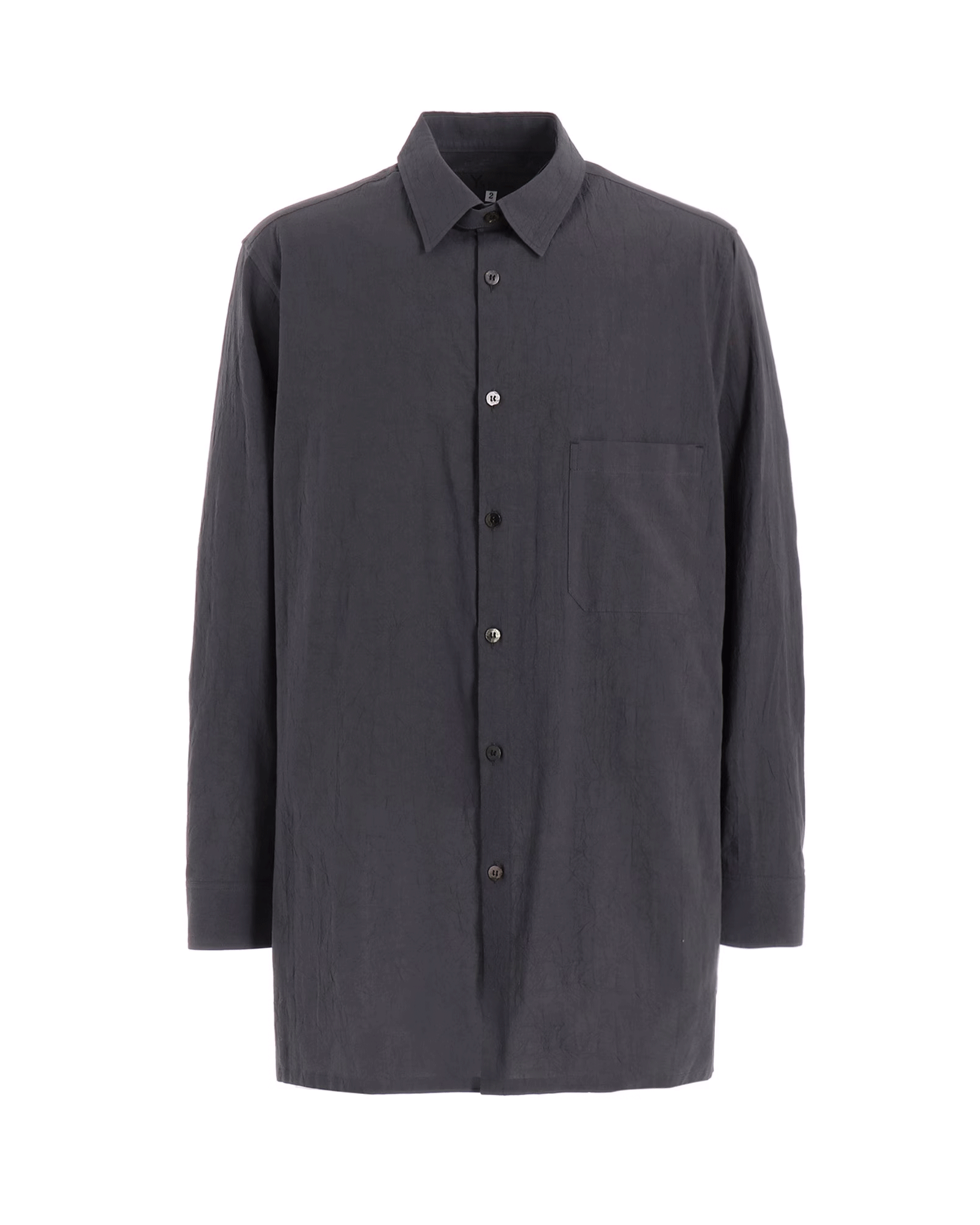 60 LAWN SHIRT WITH SPARE COLLAR / GREY