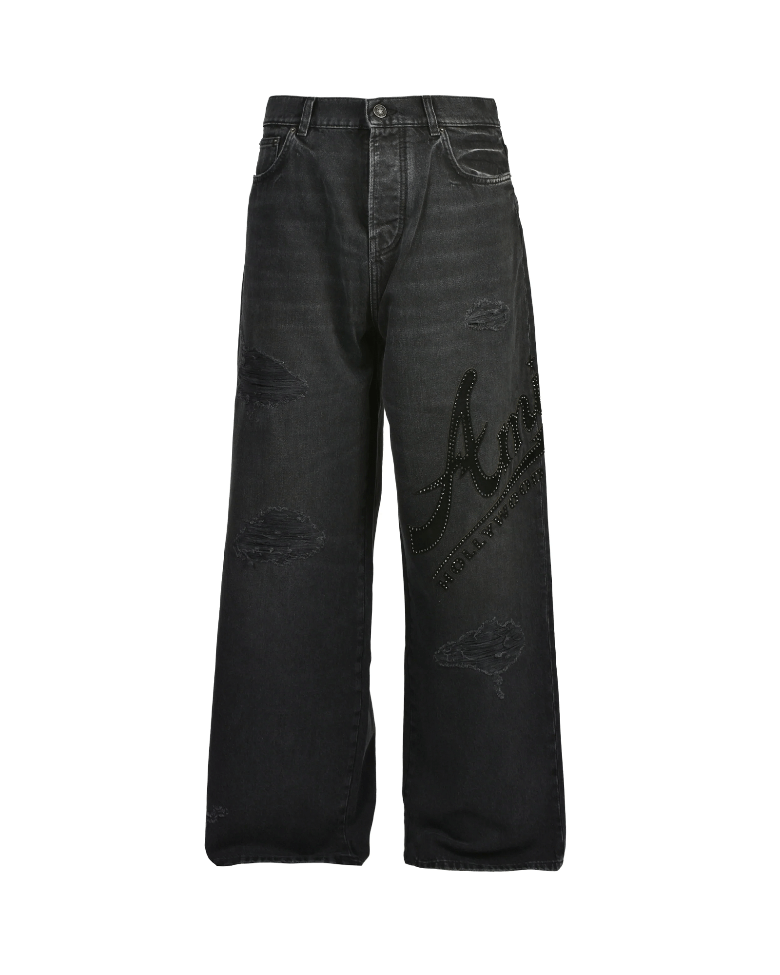 AMIRI・アミリ - デニムパンツ AMIRI HOLLYWOOD BAGGY JEAN / VINTAGE BLACK