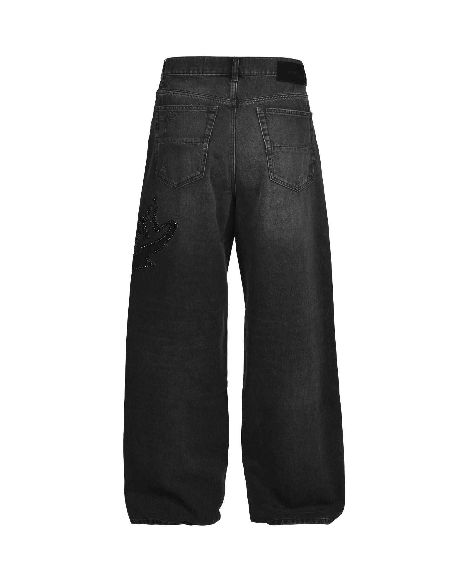 AMIRI・アミリ - デニムパンツ AMIRI HOLLYWOOD BAGGY JEAN / VINTAGE BLACK