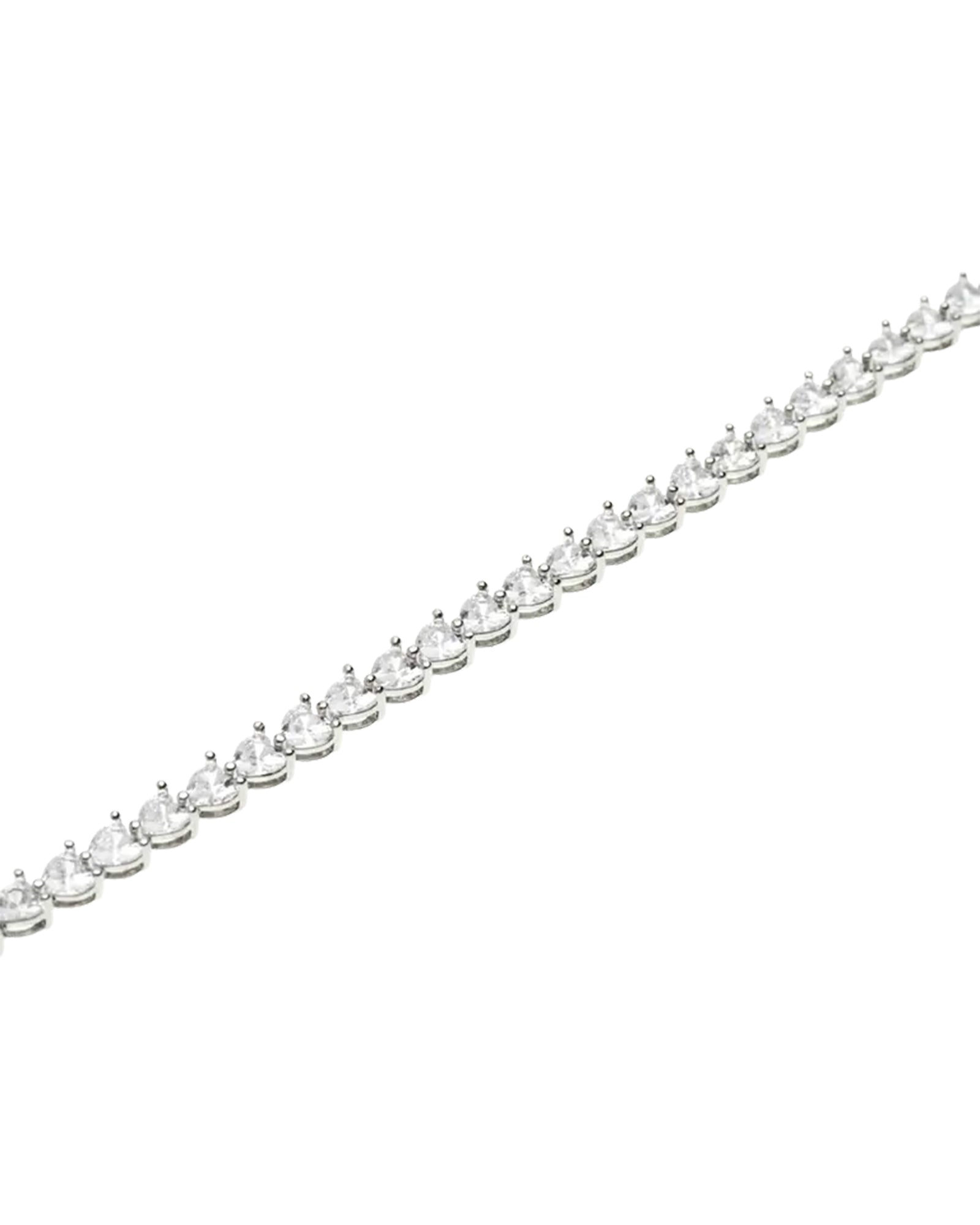 BASICKS・ベイシックス - ブレスレット・バングル MICRO HEART JEWEL BRACELET / SILVER