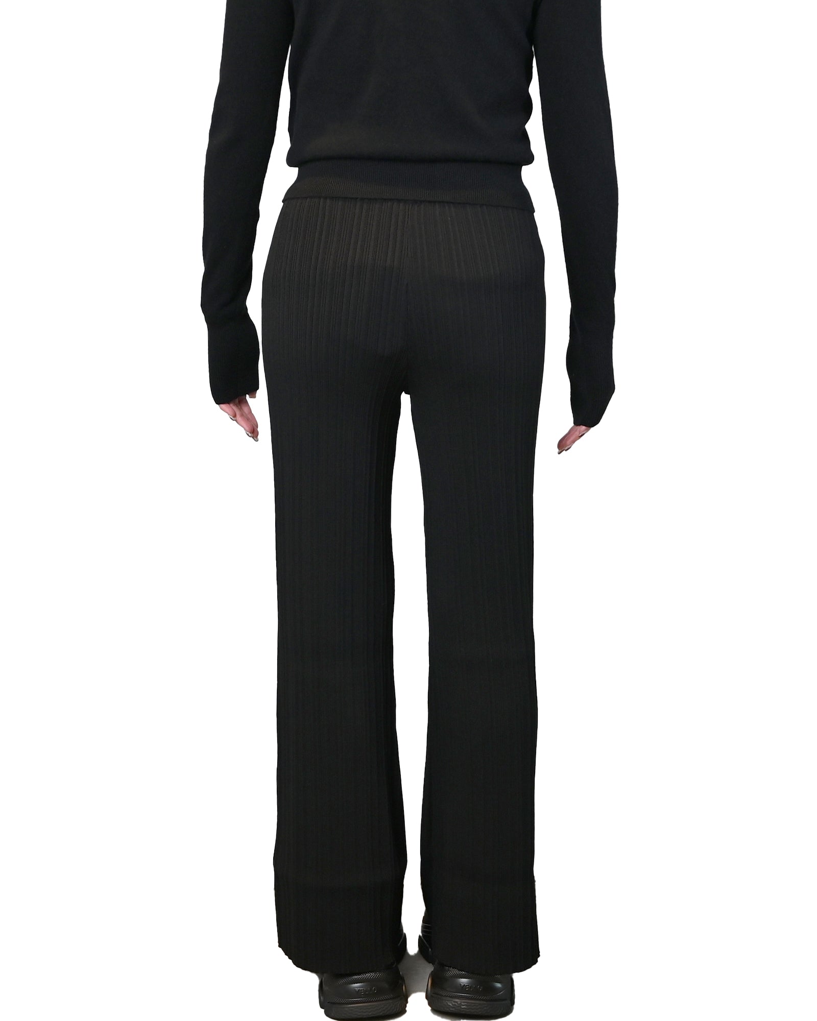 Calvin Klein・カルバン クライン - その他パンツ A-HR SLIM VARIGATED RIB PANT / BLACK