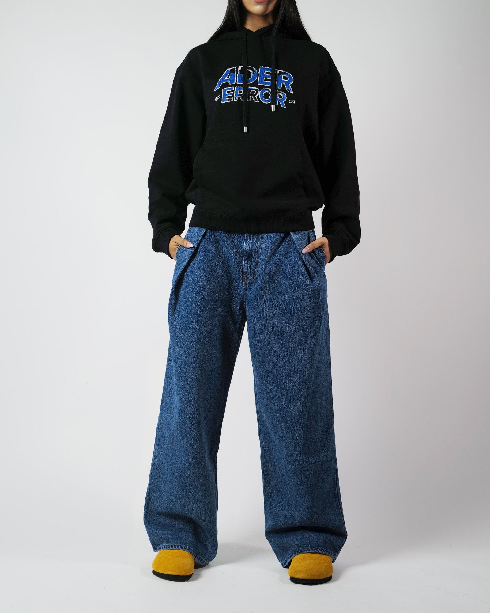 Ader Error・アーダーエラー - デニムパンツ SV TAG JEANS / BLUE