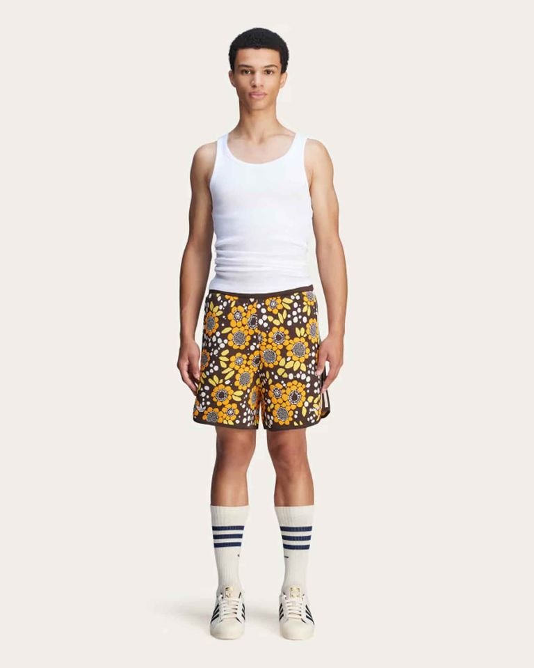 adidas・アディダス -  ADIDAS ORI WB KNIT F SHORT / MULTI