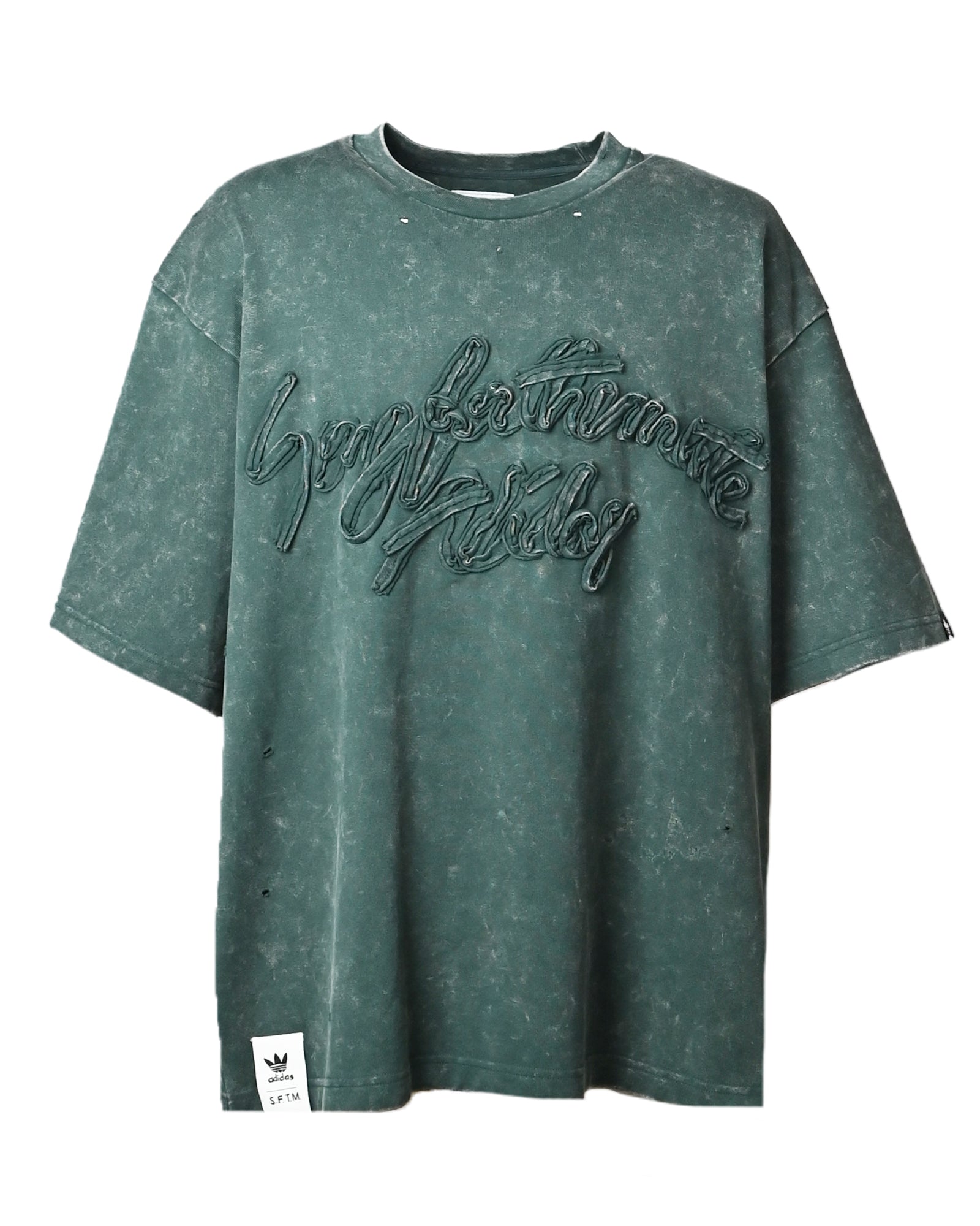 STMT SFTM WASH TEE / SHADOW GREEN