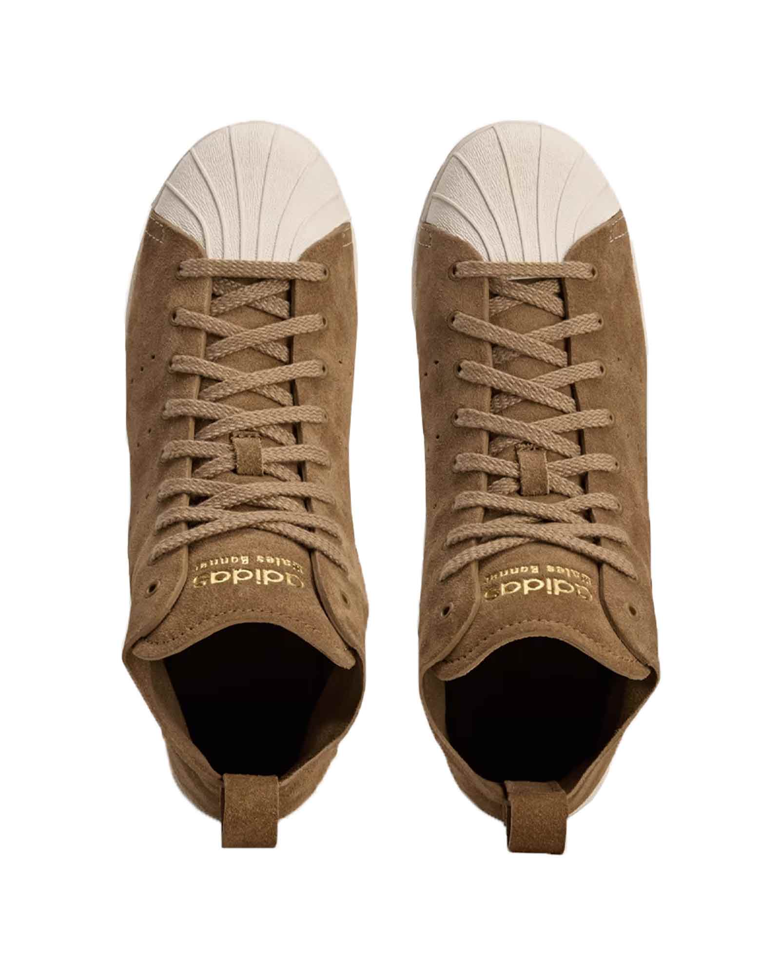 adidas・adidas -  WB SUPERSTAR HI / BROWN / WALES BONNER