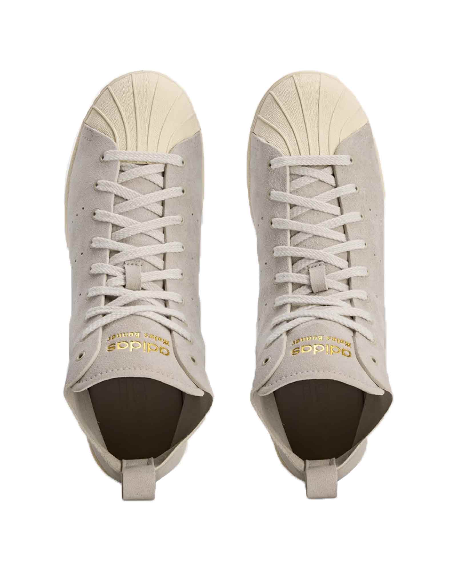 adidas・アディダス - ハイカットスニーカー WB SUPERSTAR HI / STONE / WALES BONNER
