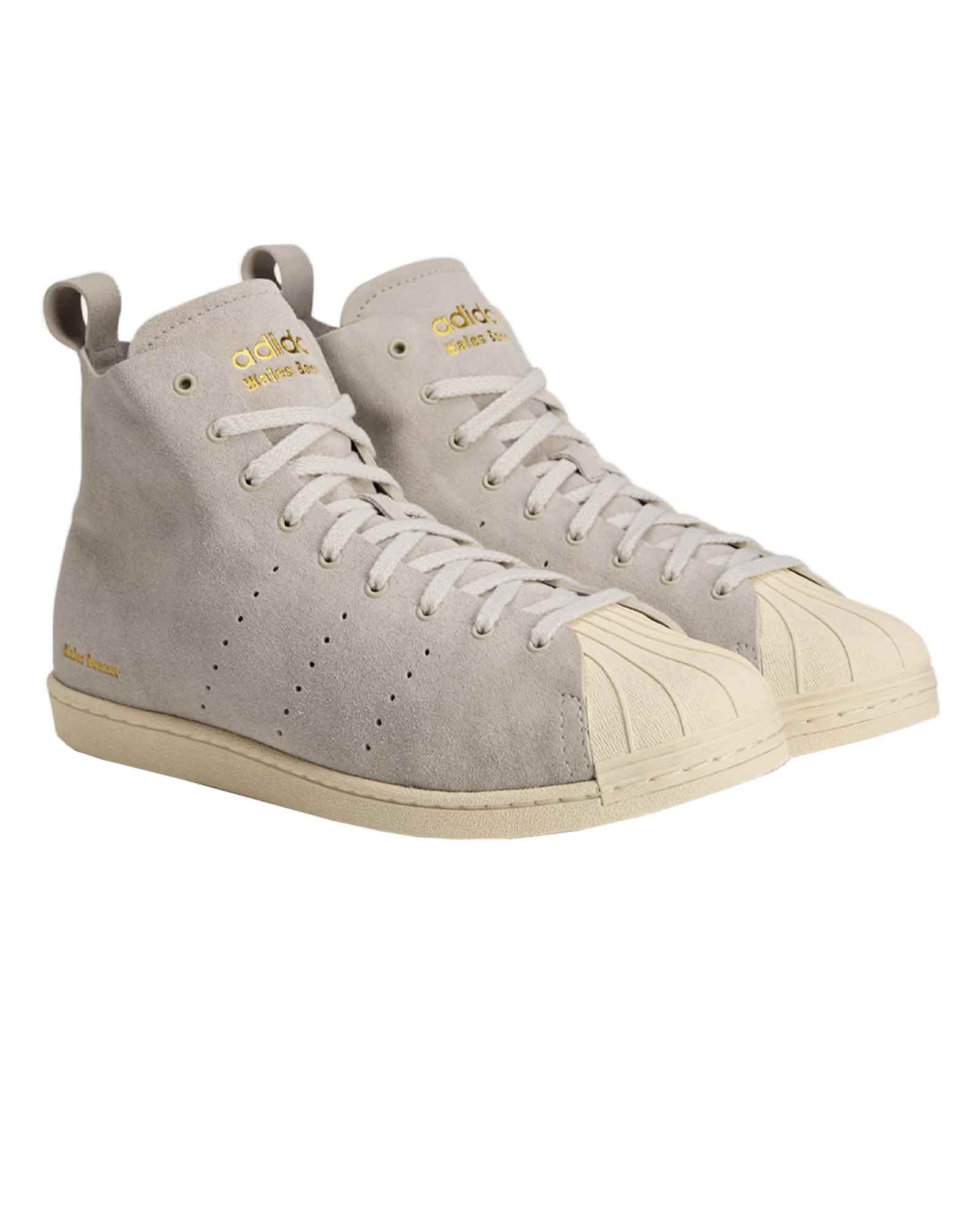 adidas・アディダス - ハイカットスニーカー WB SUPERSTAR HI / STONE / WALES BONNER
