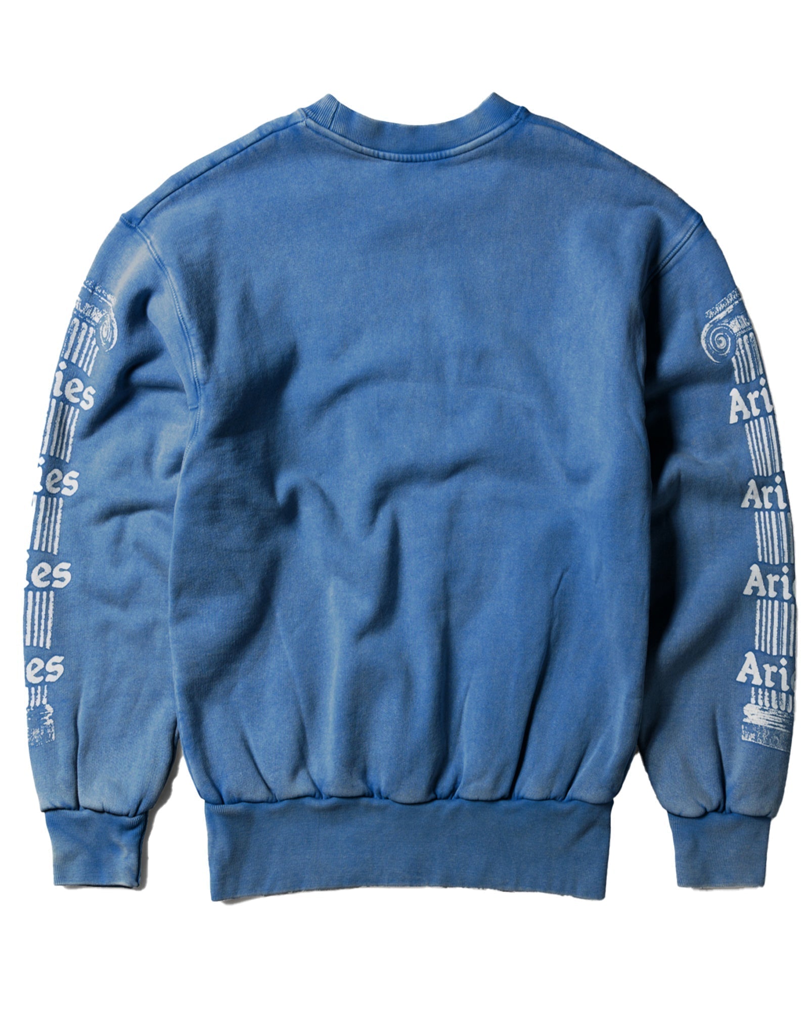Aries × AGED ANCIENT COLUMN SWEAT / BLUE