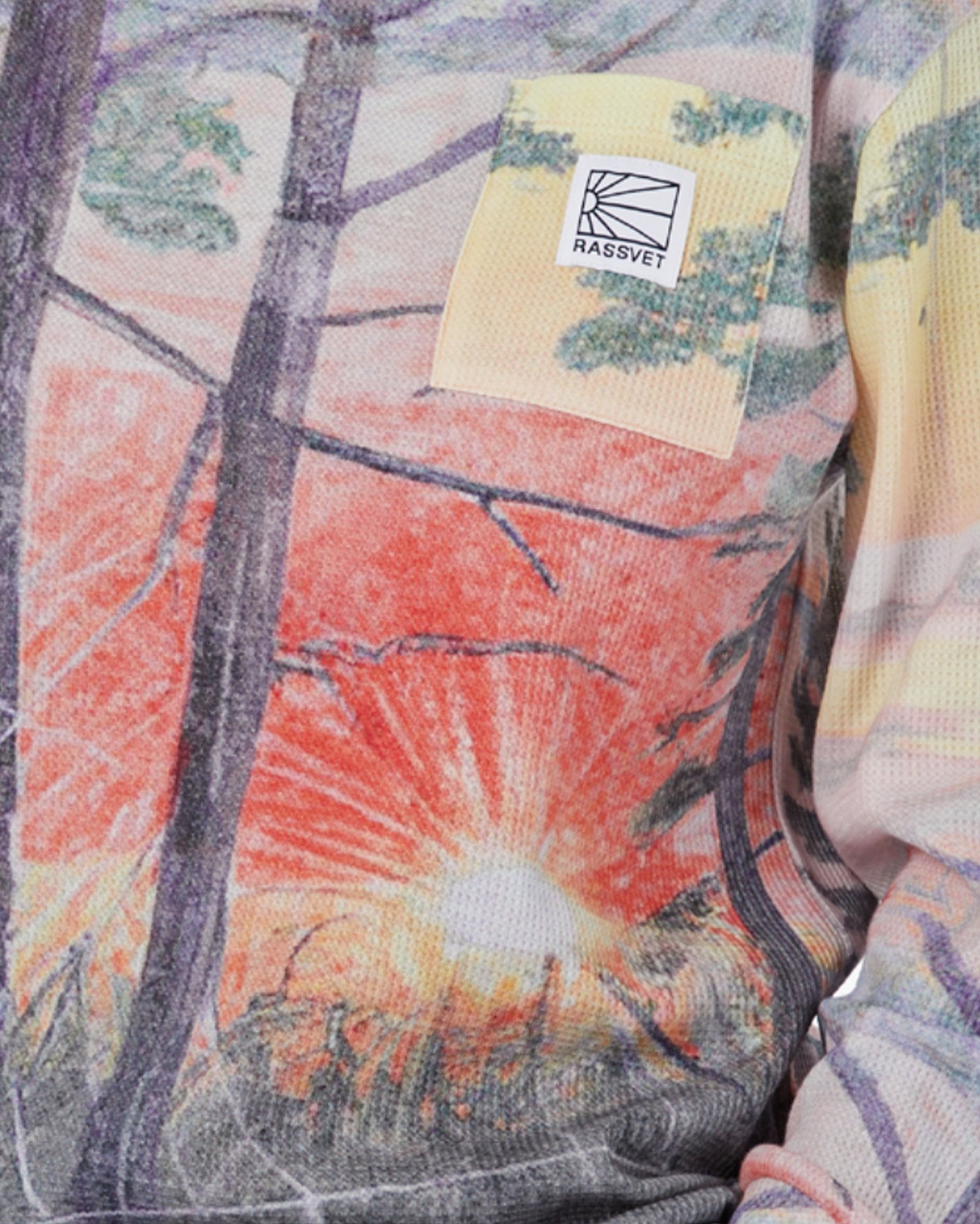 RASSVET・ラスベート - L/S Tシャツ ALL OVER PRINT LONG SLEEVE TEE / MULTI