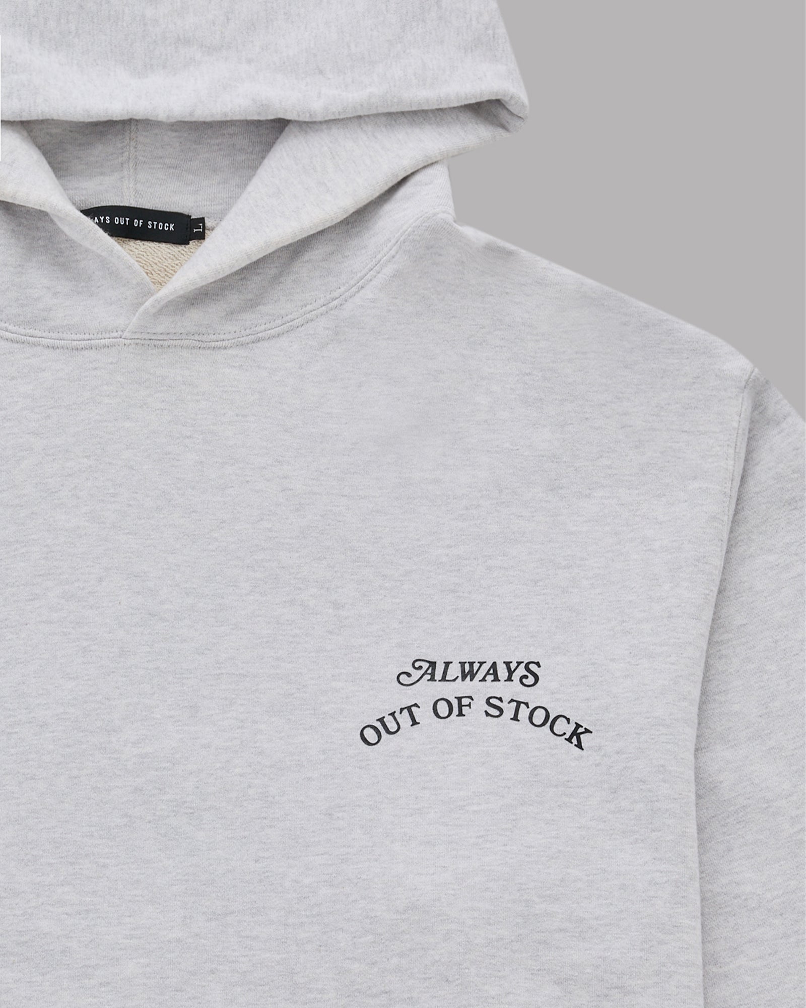 ALWAYS OUT OF STOCK・オールウェイズ アウト オブ ストック - パーカー・フーディ TROPICAL BASIC LOGO HOODIE / GRAY