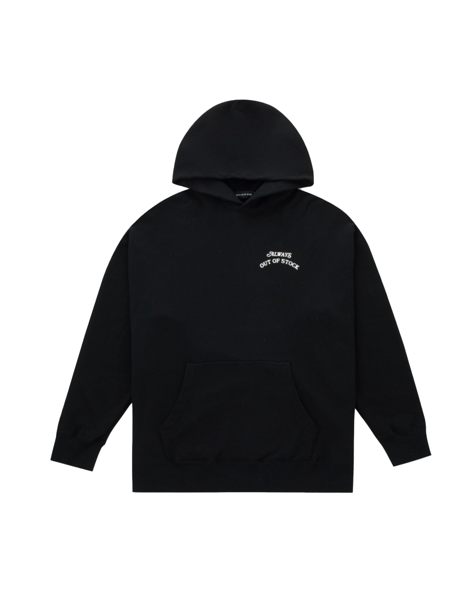 ALWAYS OUT OF STOCK・オールウェイズ アウト オブ ストック - パーカー・フーディ TROPICAL BASIC LOGO HOODIE / BLACK
