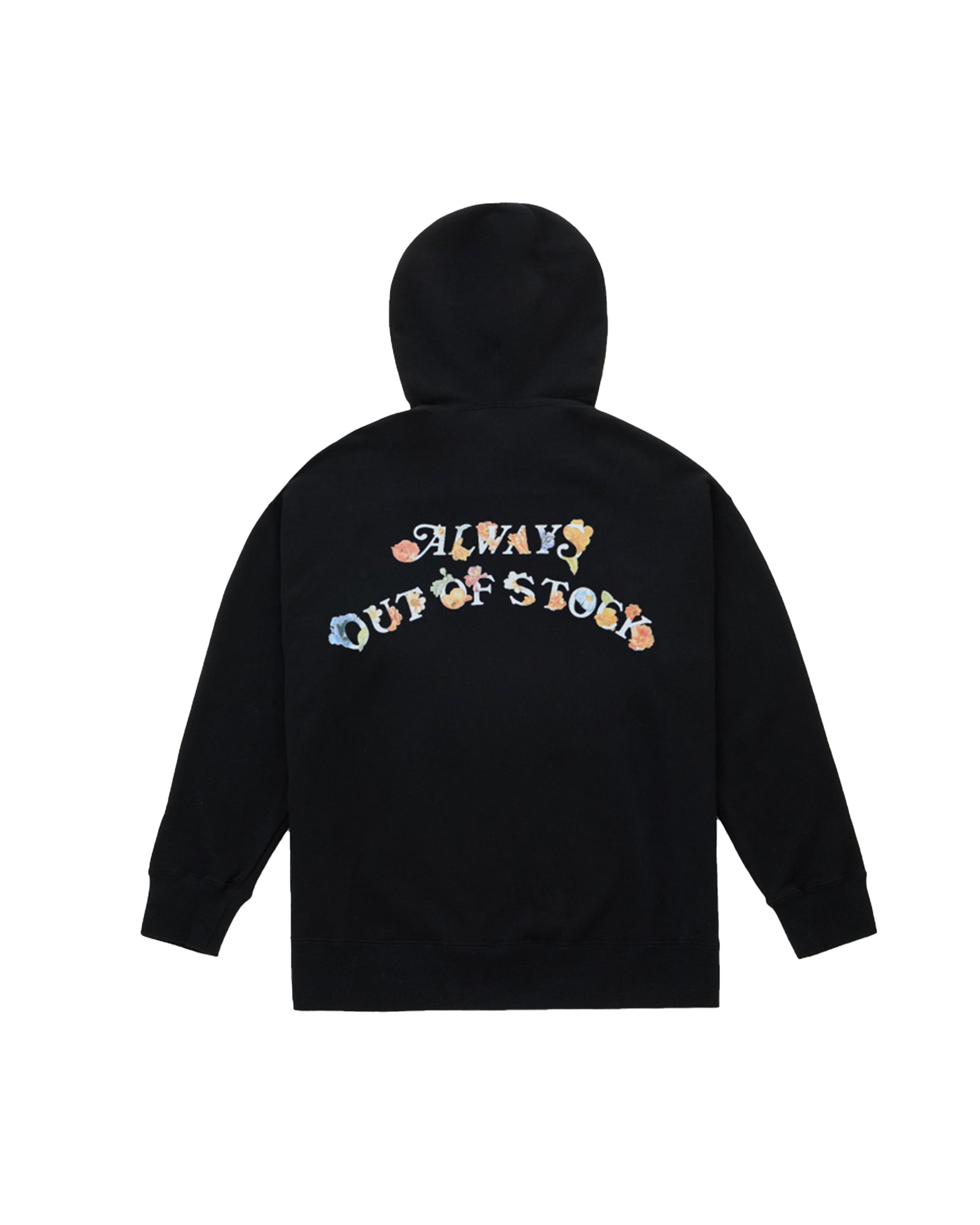 ALWAYS OUT OF STOCK・オールウェイズ アウト オブ ストック - パーカー・フーディ TROPICAL BASIC LOGO HOODIE / BLACK