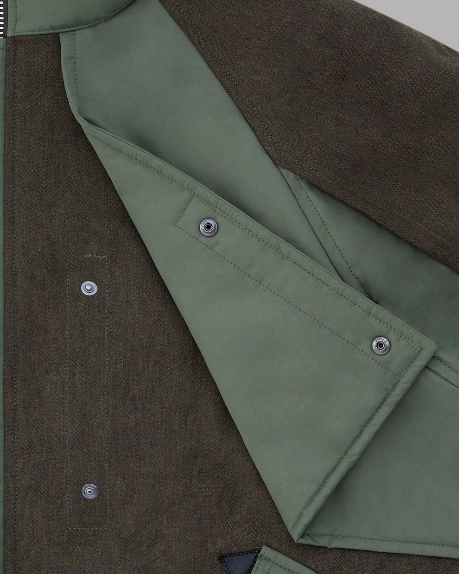 ALWAYS OUT OF STOCK・オールウェイズ アウト オブ ストック - トップス COMBINATION FLIGHT JACKET / OLIVE