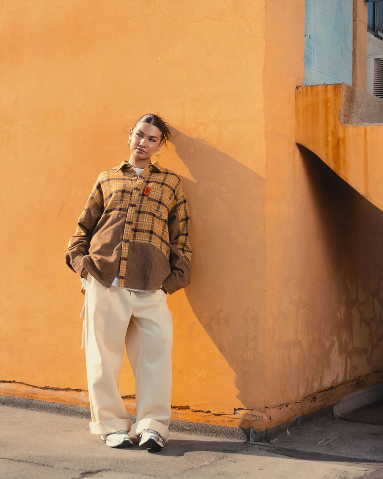 ALWAYS OUT OF STOCK・オールウェイズ アウト オブ ストック - シャツ COMBINATION L/S SHIRT / YELLOW