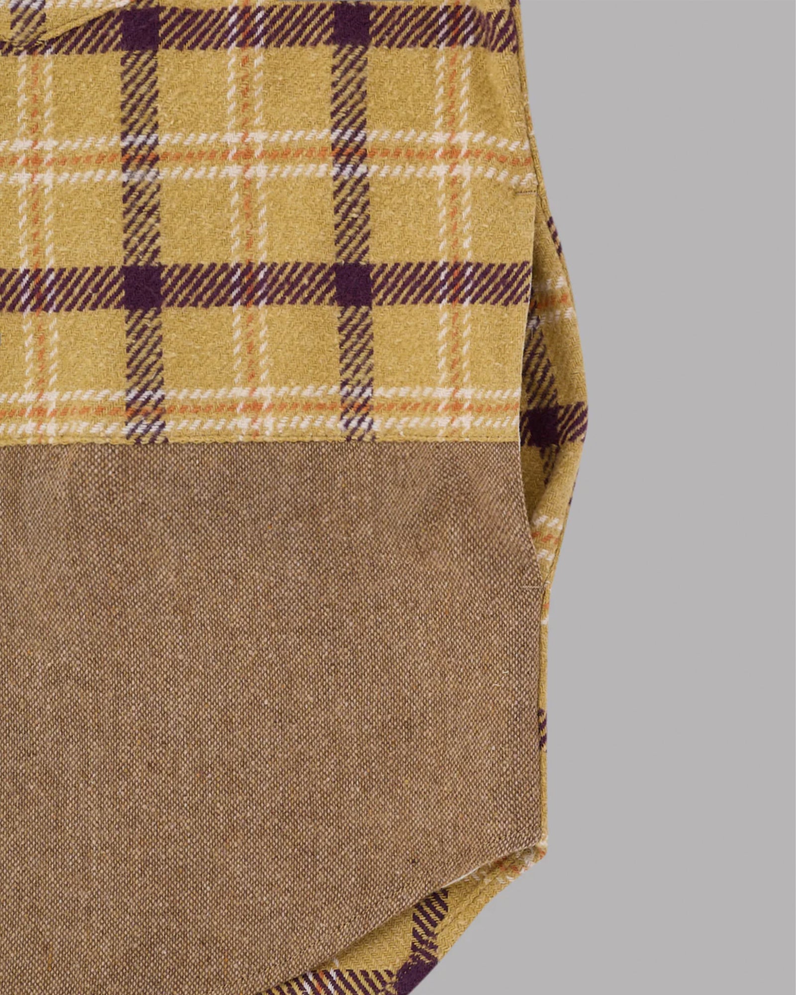 ALWAYS OUT OF STOCK・オールウェイズ アウト オブ ストック - シャツ COMBINATION L/S SHIRT / YELLOW