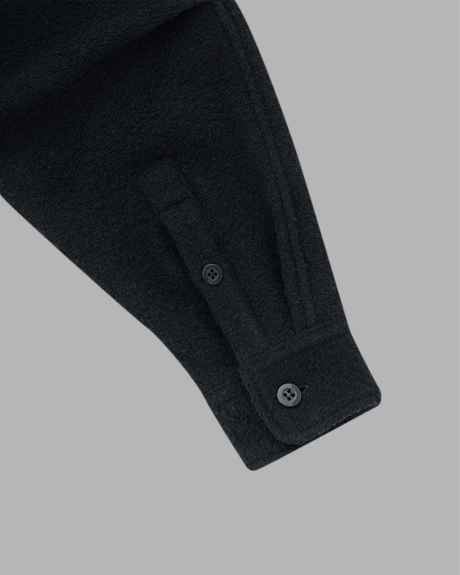 ALWAYS OUT OF STOCK・オールウェイズ アウト オブ ストック - ジャケット TWEED-LIKE UTILITY JACKET / BLACK