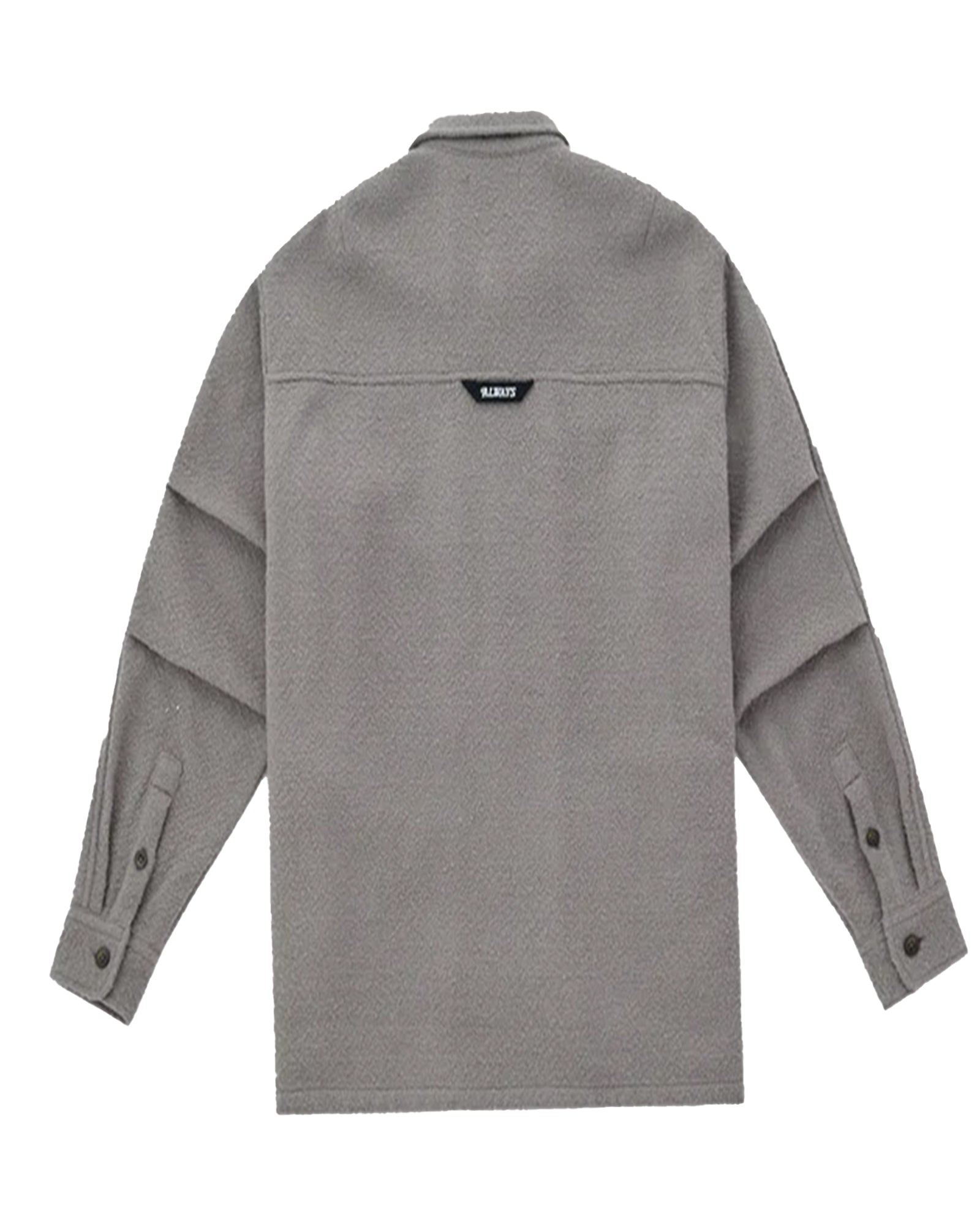 ALWAYS OUT OF STOCK・オールウェイズ アウト オブ ストック - ジャケット TWEED-LIKE UTILITY JACKET / GREY BEIGE