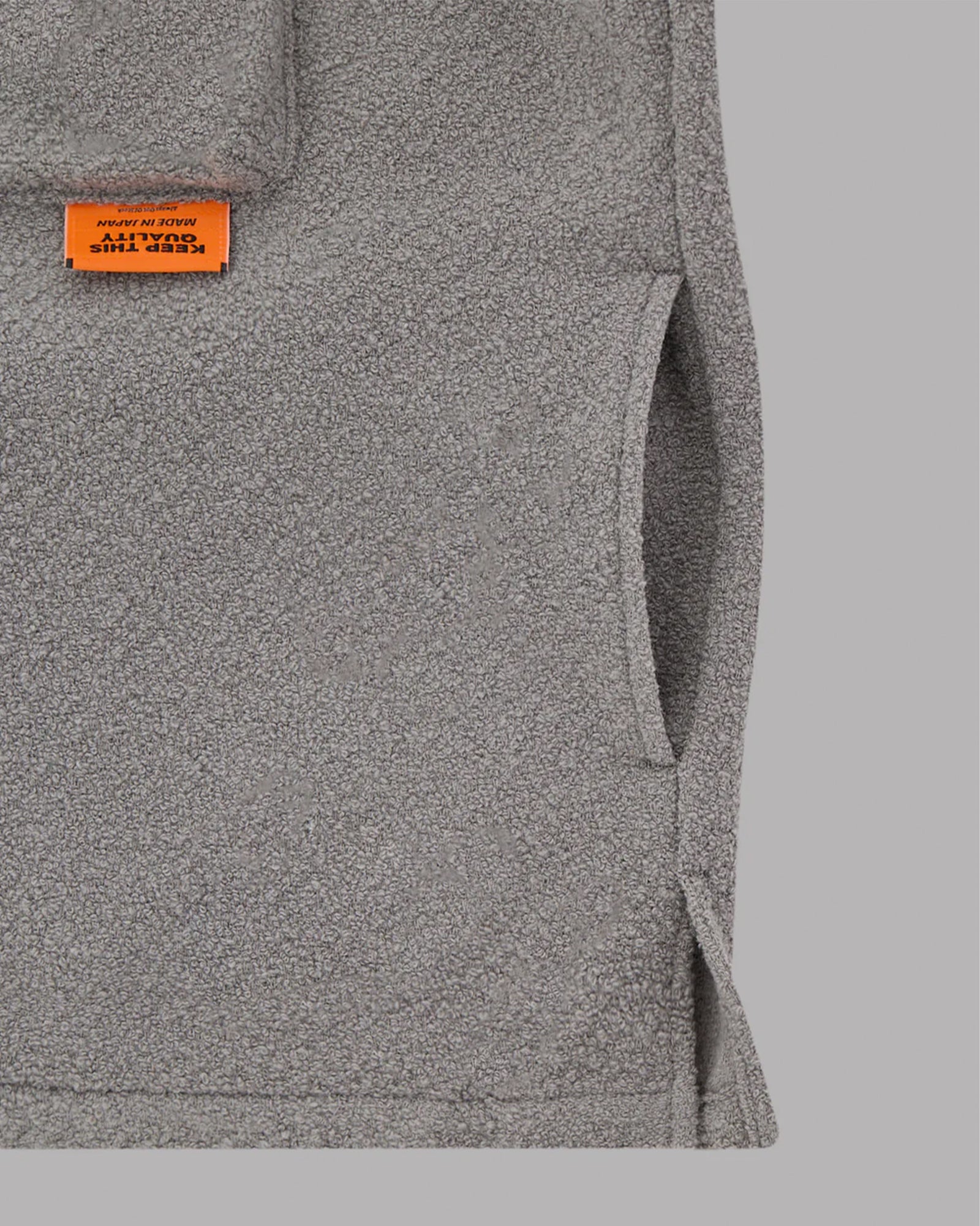 ALWAYS OUT OF STOCK・オールウェイズ アウト オブ ストック - ジャケット TWEED-LIKE UTILITY JACKET / GREY BEIGE