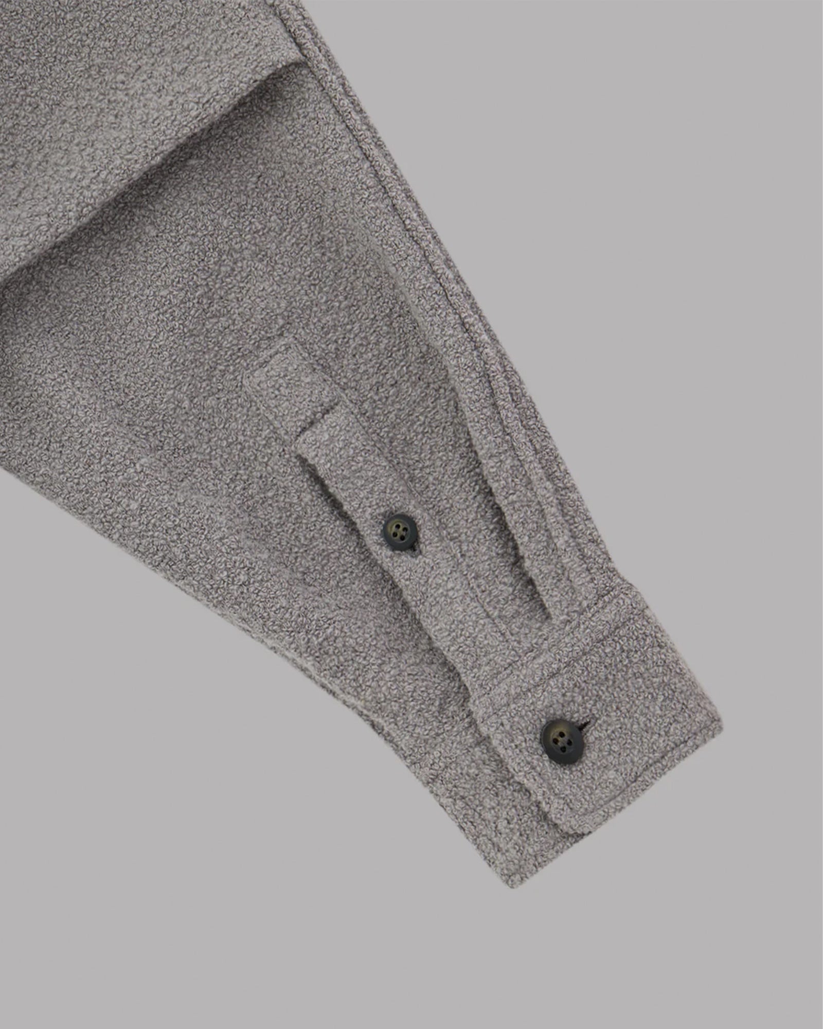 ALWAYS OUT OF STOCK・オールウェイズ アウト オブ ストック - ジャケット TWEED-LIKE UTILITY JACKET / GREY BEIGE