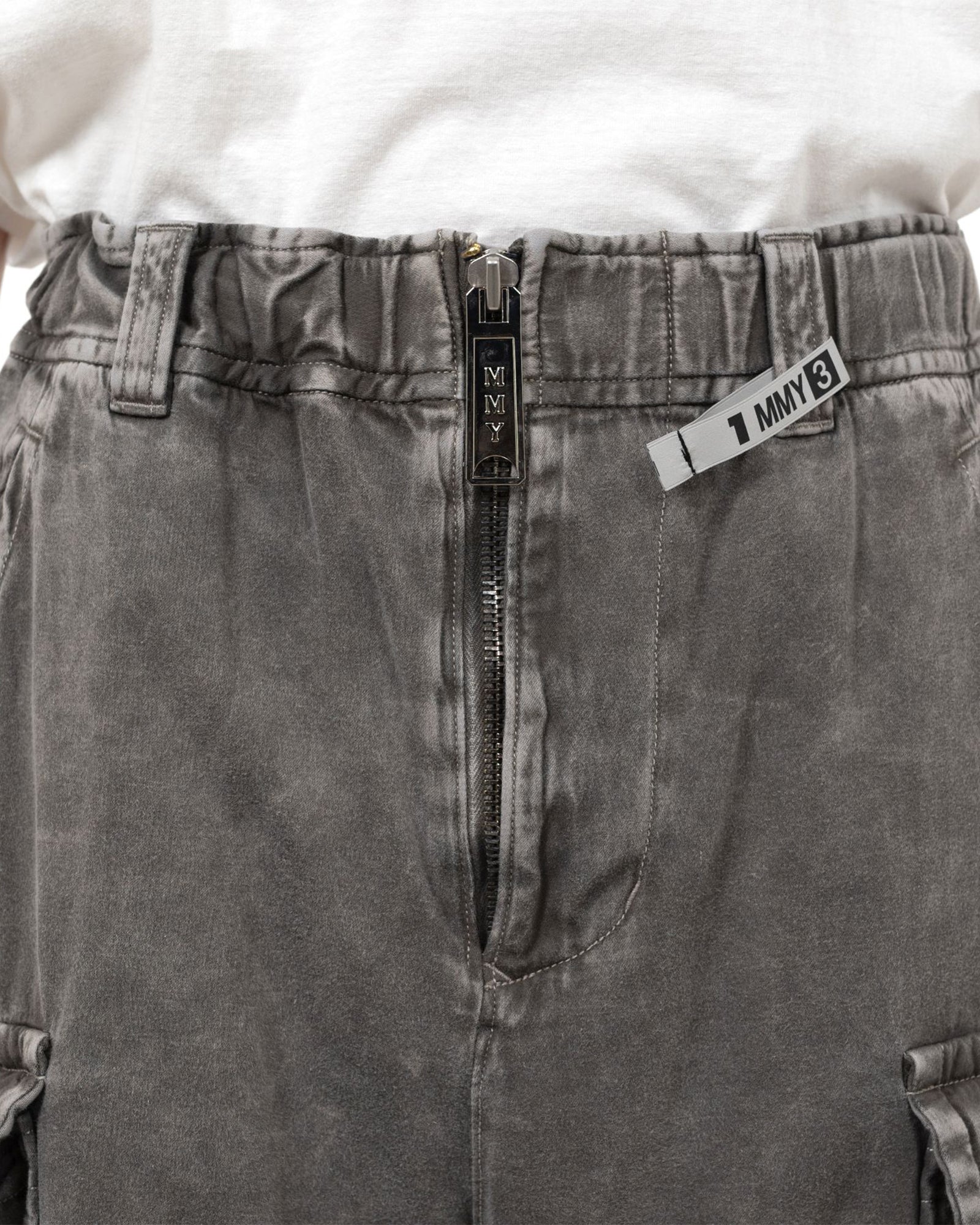 MIHARA YASUHIRO・ミハラヤスヒロ - ハーフ・ショートパンツ AMATEUR SEWN CARGO SHORTS / LT.GRAY