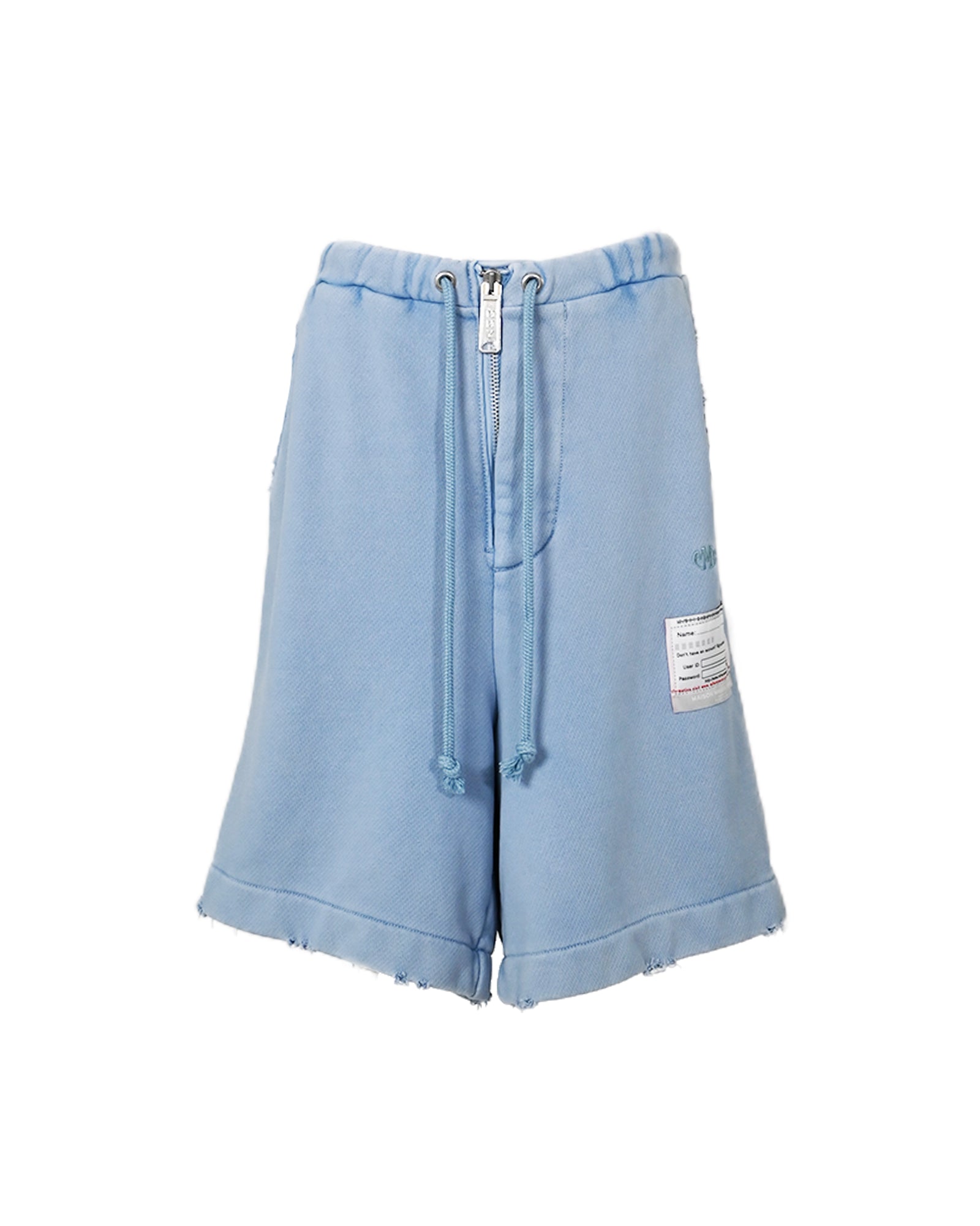 MIHARA YASUHIRO・ミハラヤスヒロ - ハーフ・ショートパンツ AMATEUR SEWN SHORTS / BLUE