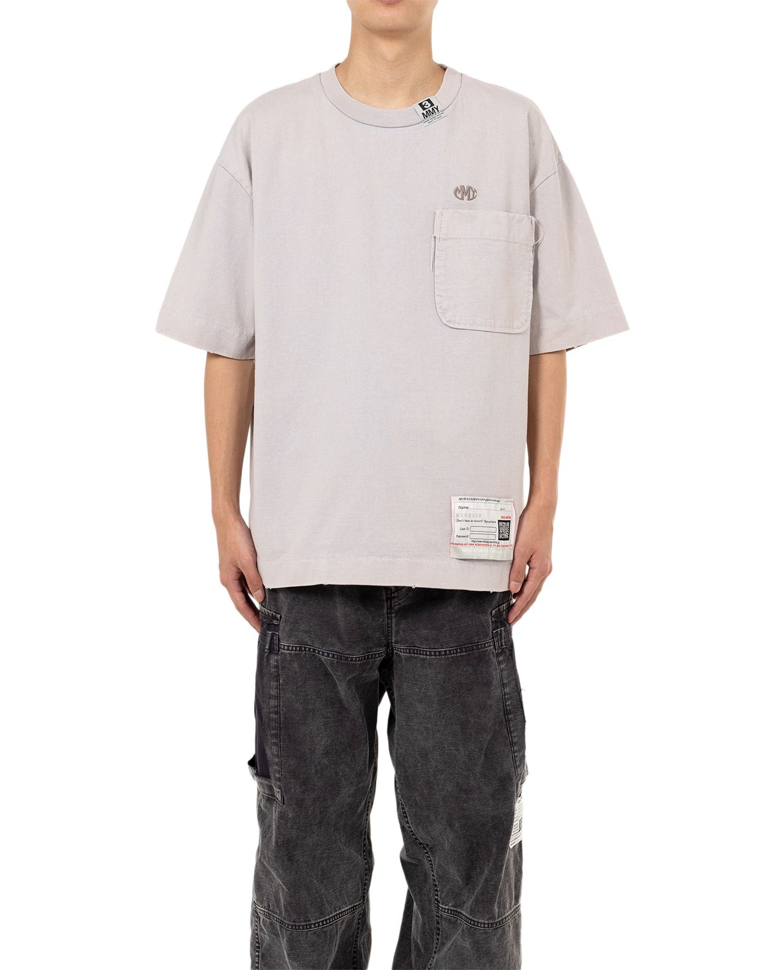 MIHARA YASUHIRO・ミハラヤスヒロ - Tシャツ・カットソー AMATEUR SEWN TEE / PINK