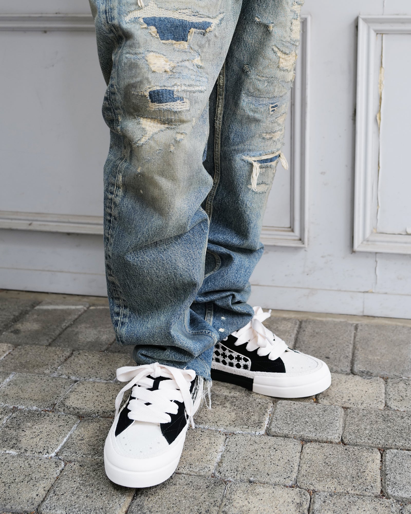 AMIRI・アミリ - ローカットスニーカー MA QUAD SUNSET SKATE LOW /BLACK